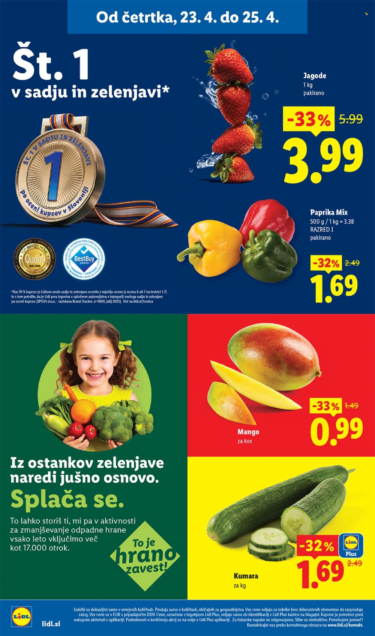 LIDL katalog - Od četrtka, 23. 4. 2026 (2026-04-23 - 2026-04-30)