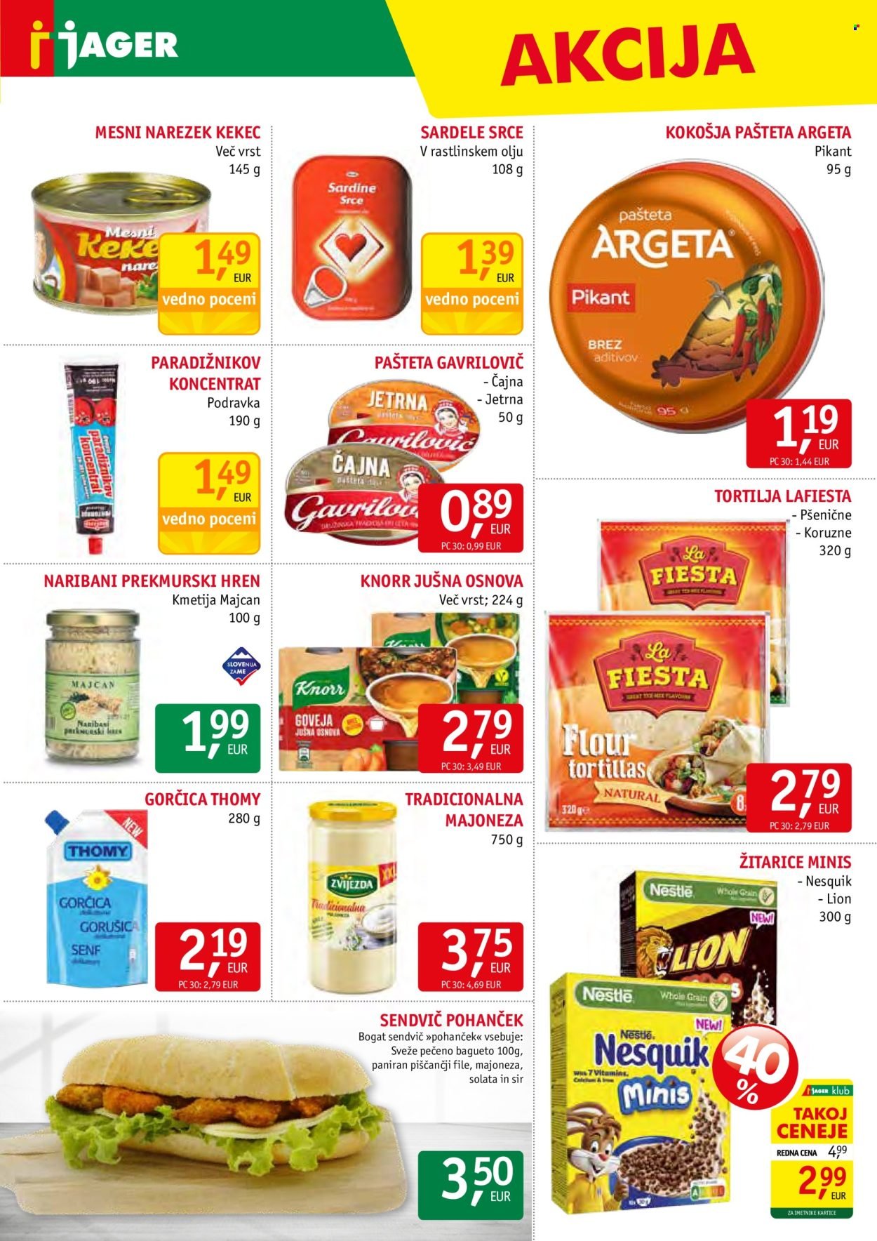 JAGER katalog - Katalog živila (2025-12-03 - 2025-12-09)