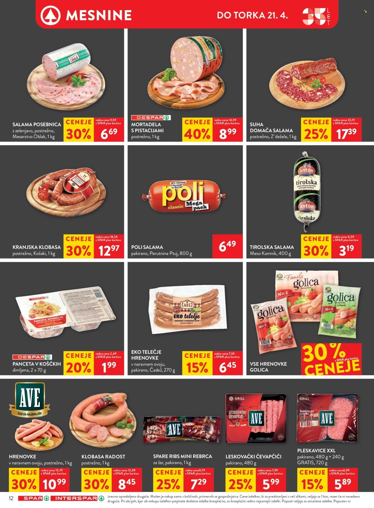 SPAR katalog - Od srede, 15. 4. 2026 (2026-04-15 - 2026-04-28)