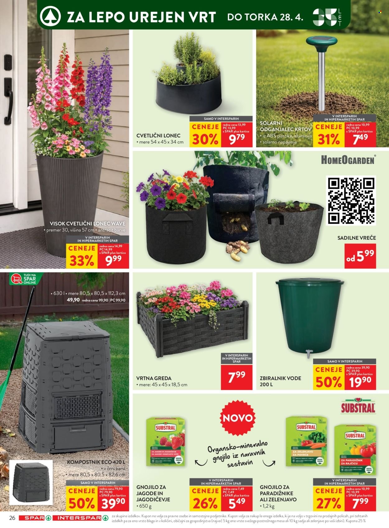 SPAR katalog - Od srede, 15. 4. 2026 (2026-04-15 - 2026-04-28)