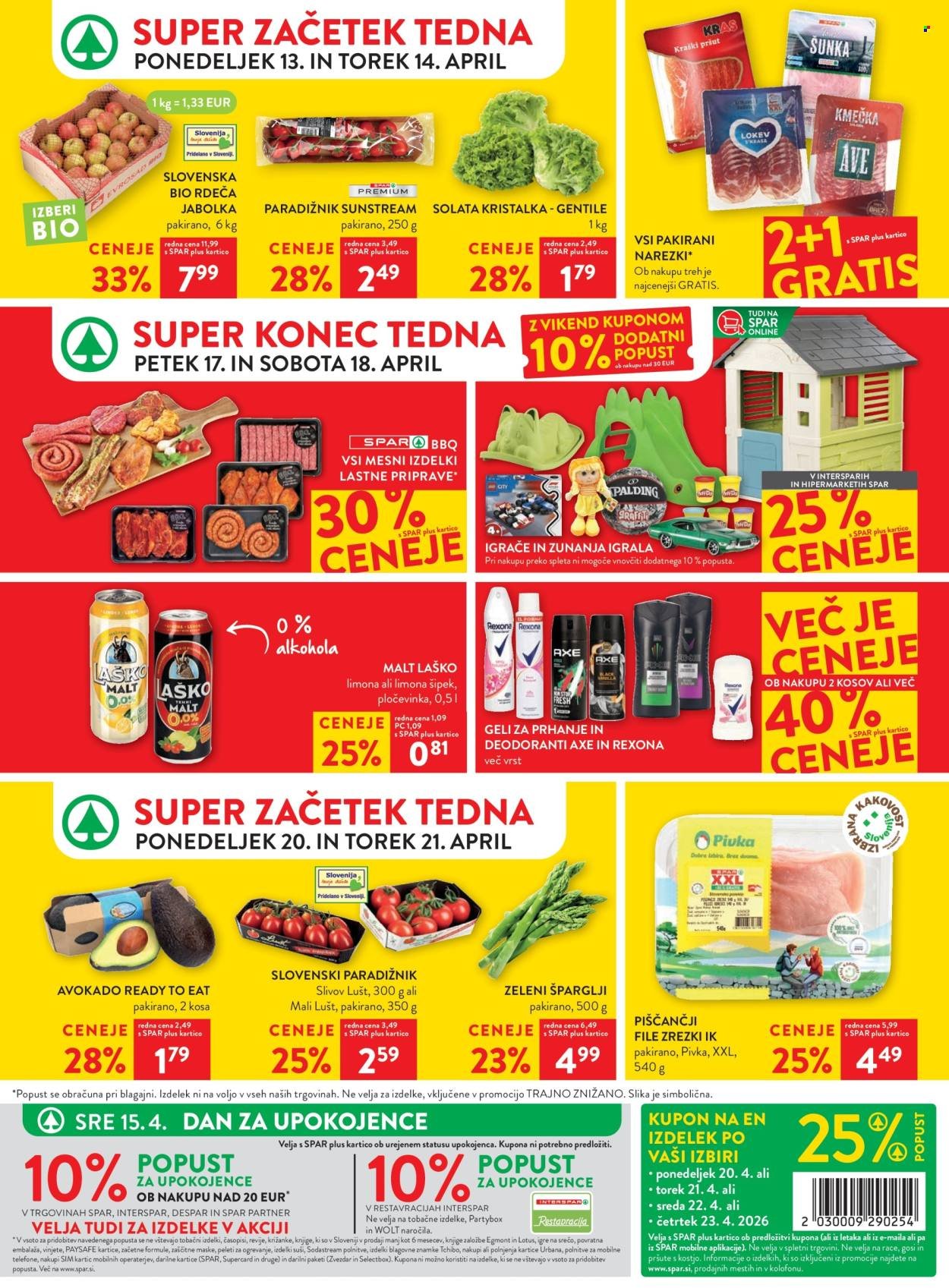 SPAR katalog - Od srede, 15. 4. 2026 (2026-04-15 - 2026-04-28)