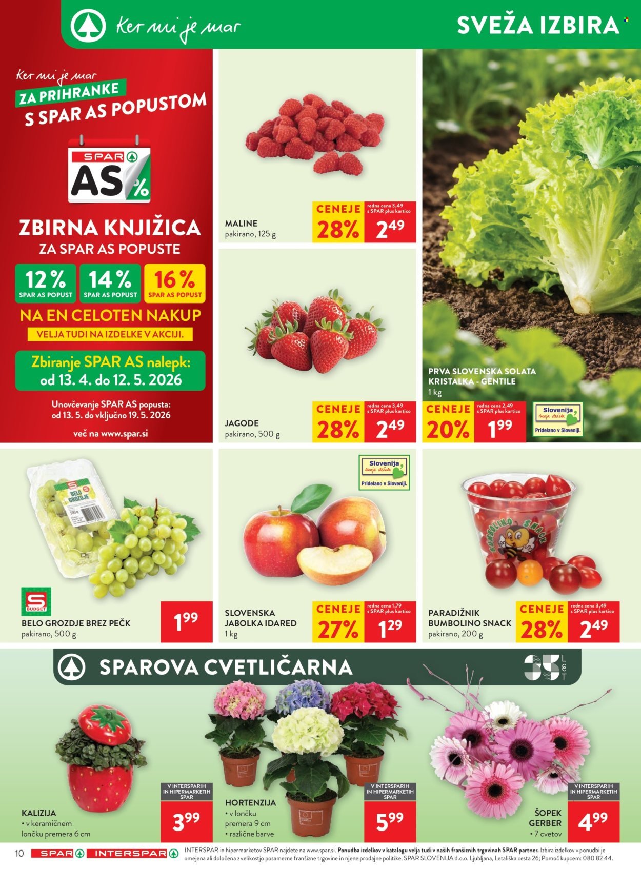 SPAR katalog - Od srede, 15. 4. 2026 (2026-04-15 - 2026-04-28)