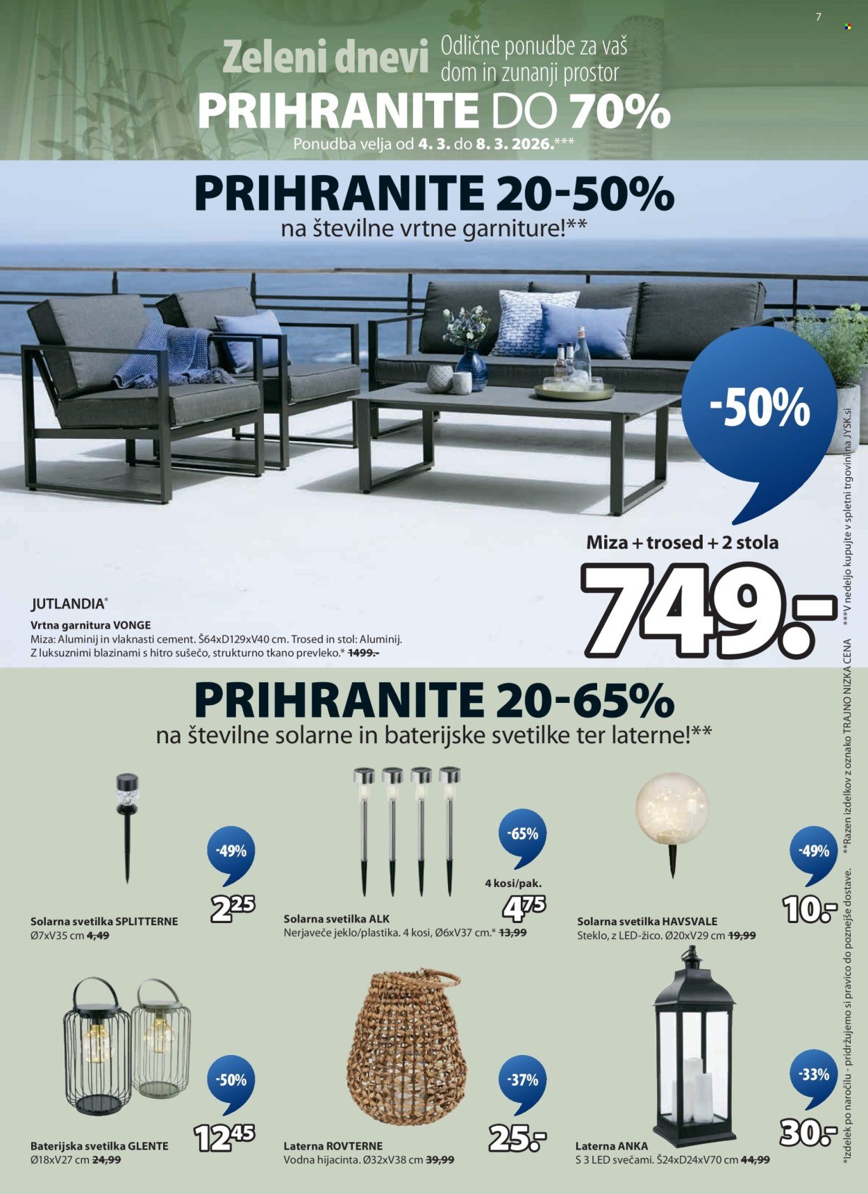 JYSK katalog - Od srede, 4. 3. 2026 (2026-03-04 - 2026-04-07)