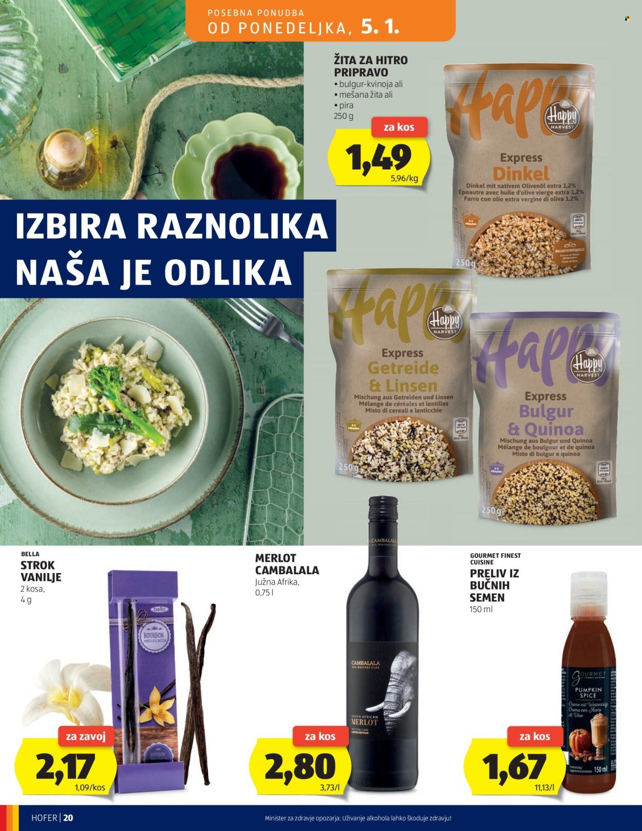 HOFER katalog - Od torka, 30. 12. 2025 (2025-12-30 - 2026-01-08)