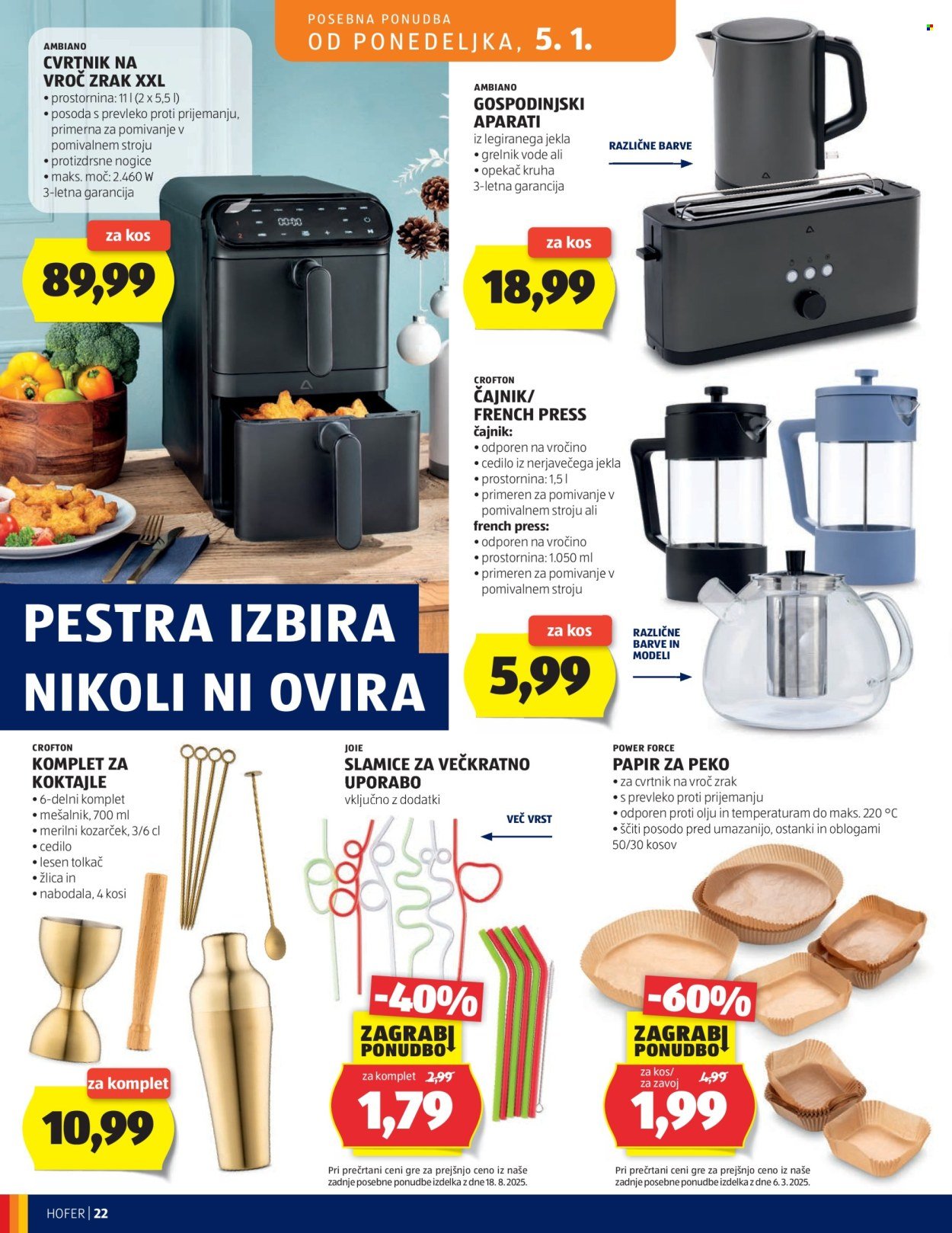 HOFER katalog - Od torka, 30. 12. 2025 (2025-12-30 - 2026-01-08)