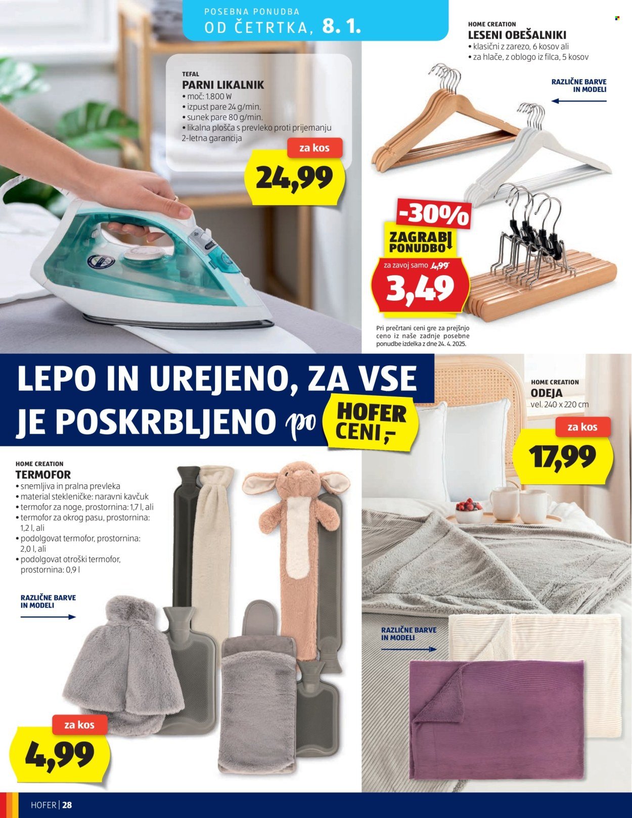 HOFER katalog - Od torka, 30. 12. 2025 (2025-12-30 - 2026-01-08)