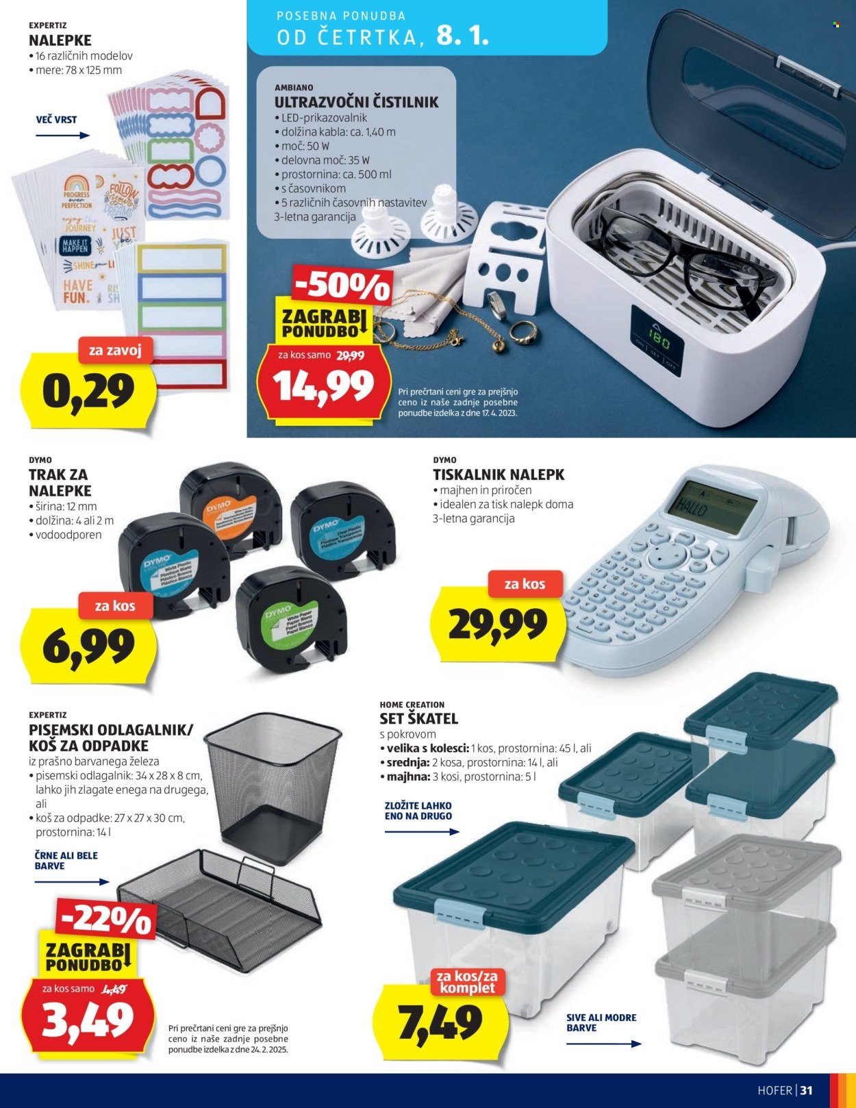 HOFER katalog - Od torka, 30. 12. 2025 (2025-12-30 - 2026-01-08)