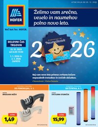 HOFER katalog - Od torka, 30. 12. 2025 (2025-12-30 - 2026-01-08)