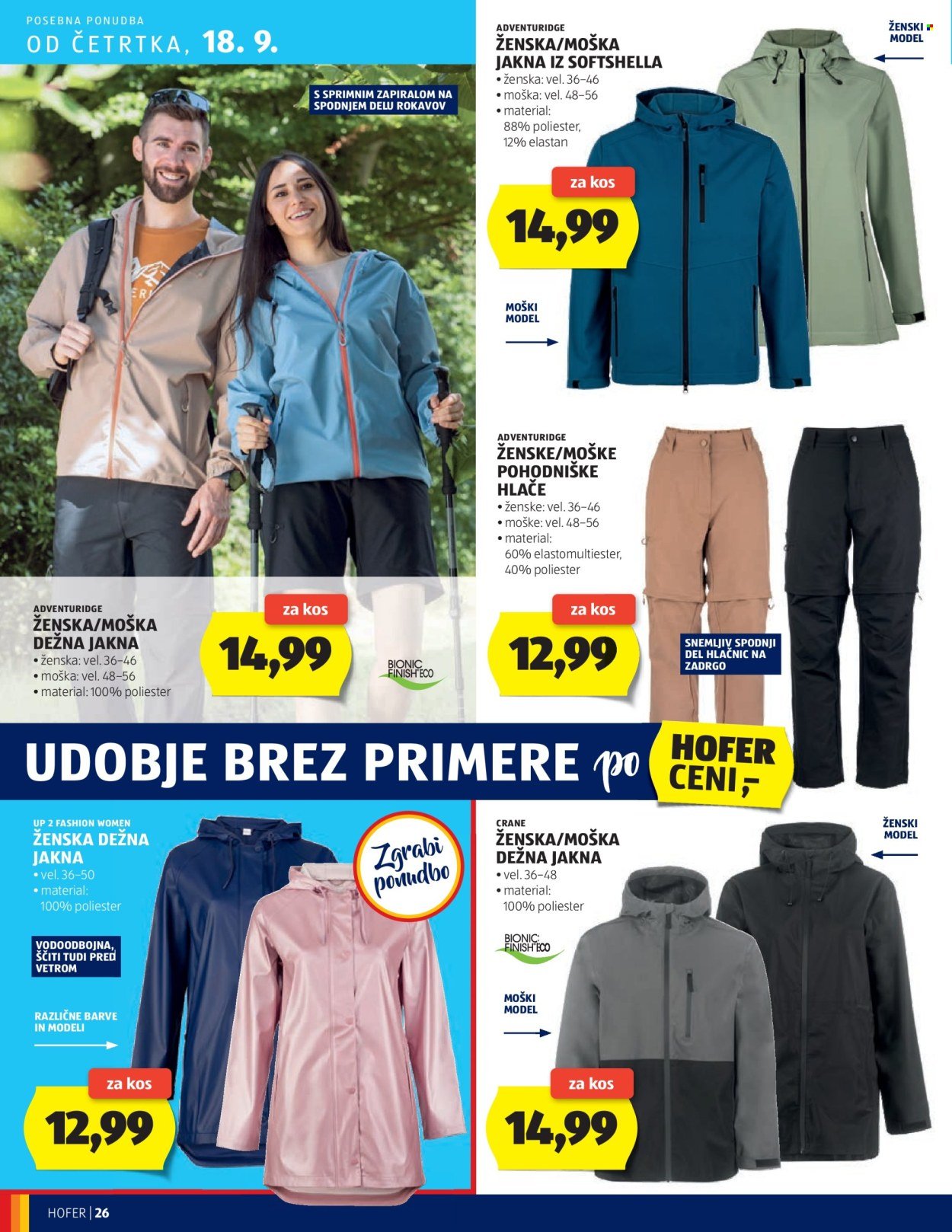 HOFER katalog - Od četrtka, 11. 9. 2025 (2025-09-11 - 2025-09-20)