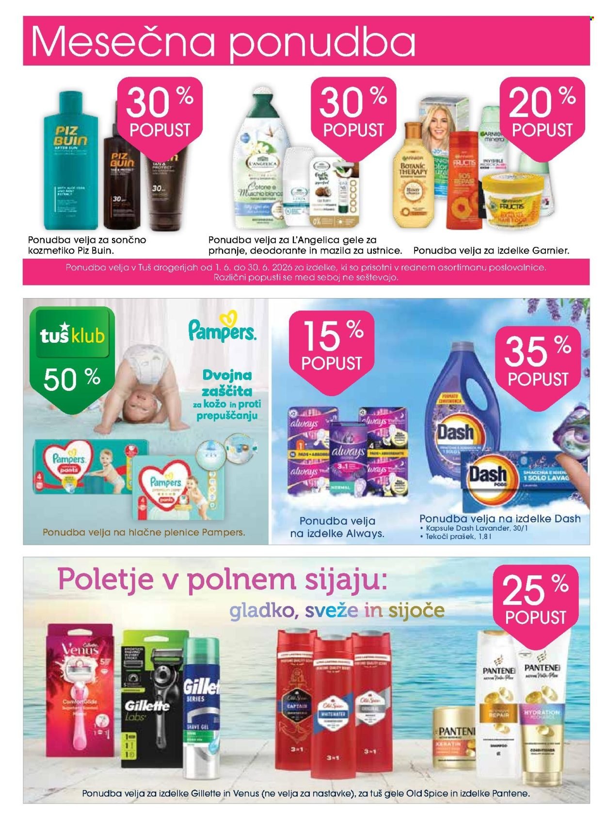 TUŠ DROGERIA katalog - Od srede, 10. 6. 2026