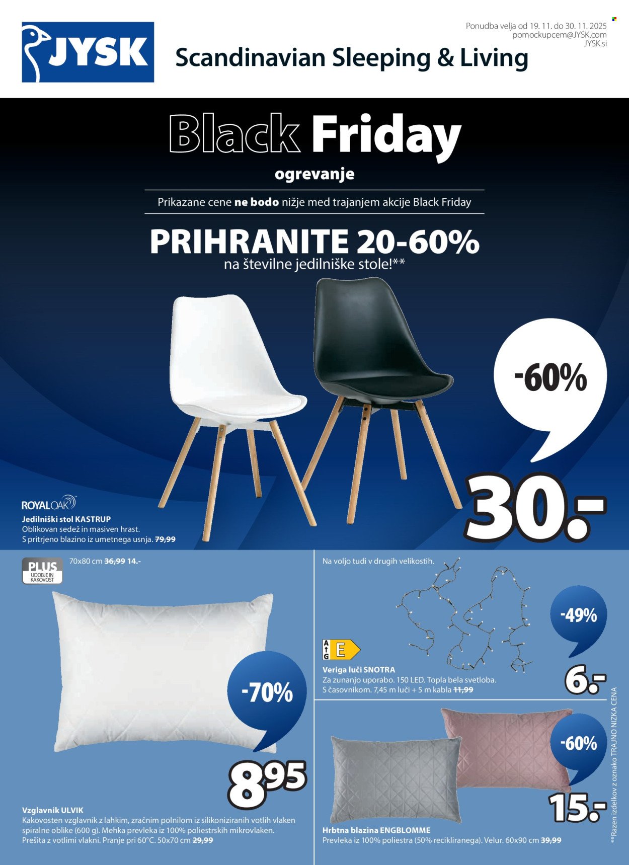 JYSK katalog - Od srede, 19. 11. 2025 (2025-11-19 - 2025-11-30)