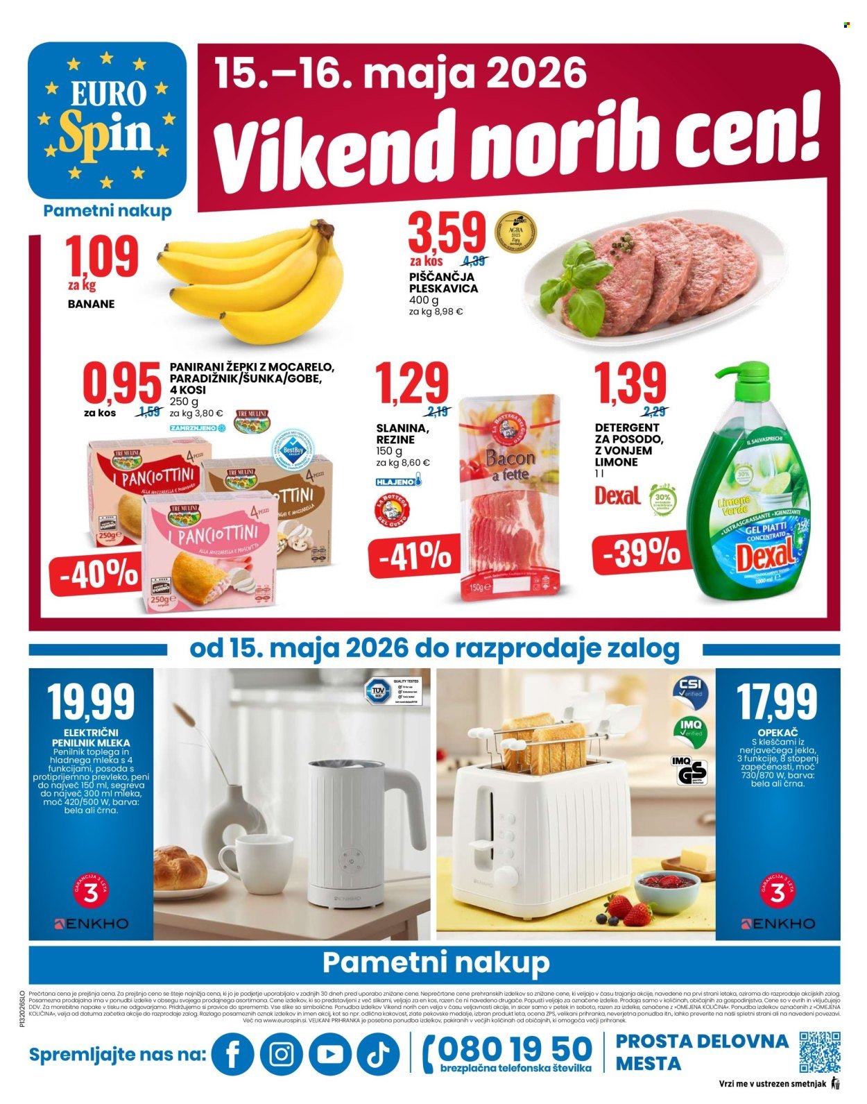 EUROSPIN katalog - Eurospin praznuje z vami (2026-05-14 - 2026-05-20)