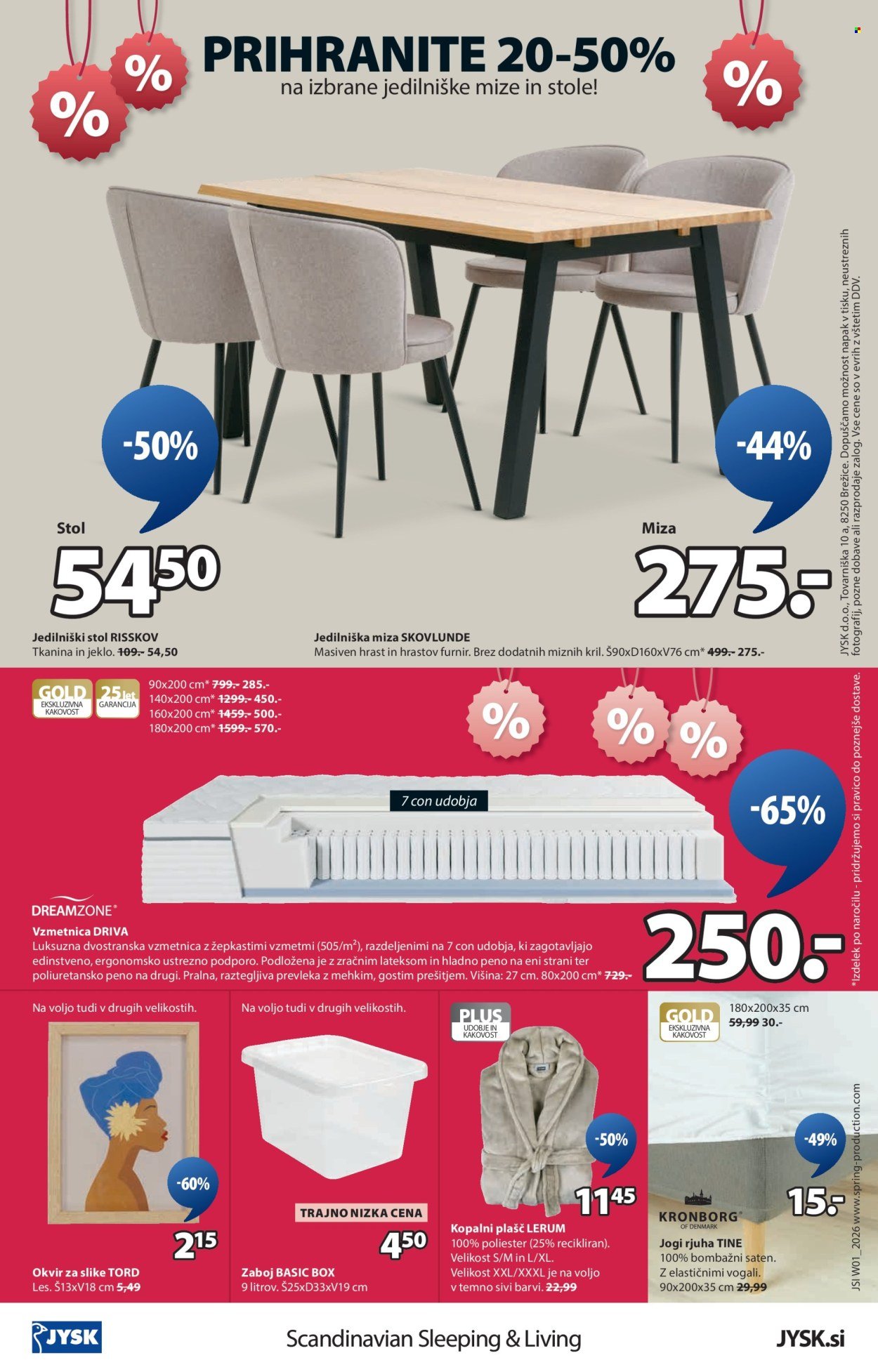 JYSK katalog - Od srede, 31. 12. 2025 (2025-12-31 - 2026-01-02)