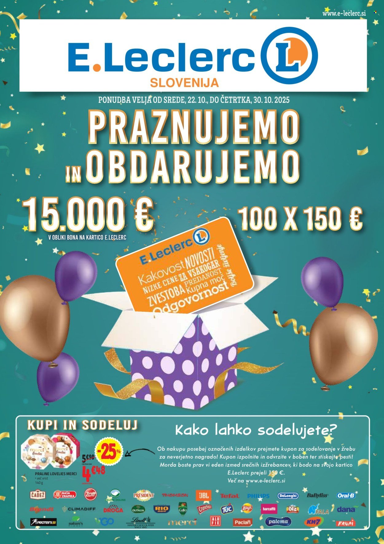 E.LECLERC katalog - Od srede, 22. 10. 2025 (2025-10-22 - 2025-10-30)