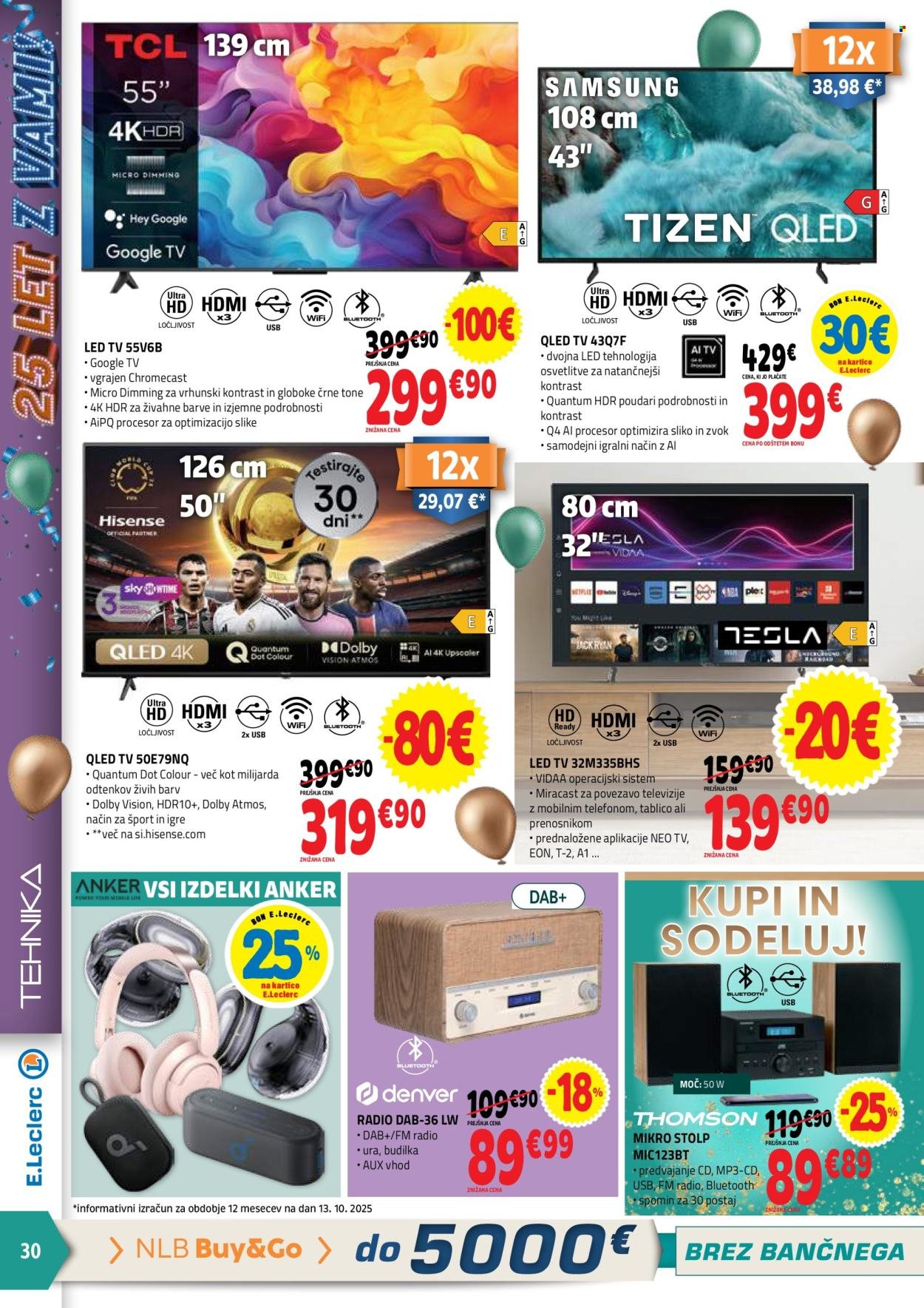 E.LECLERC katalog - Od srede, 22. 10. 2025 (2025-10-22 - 2025-10-30)