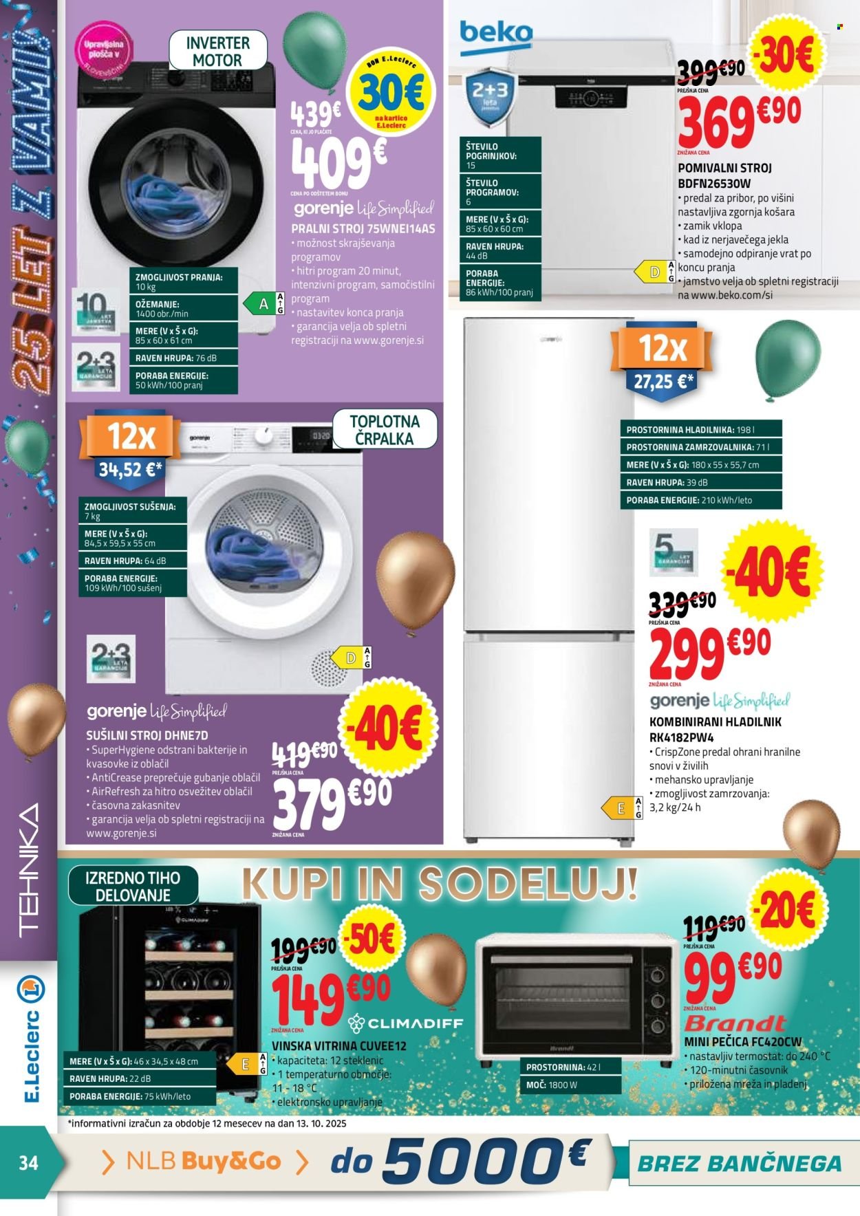 E.LECLERC katalog - Od srede, 22. 10. 2025 (2025-10-22 - 2025-10-30)