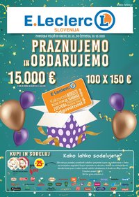 E.LECLERC katalog - Od srede, 22. 10. 2025 (2025-10-22 - 2025-10-30)