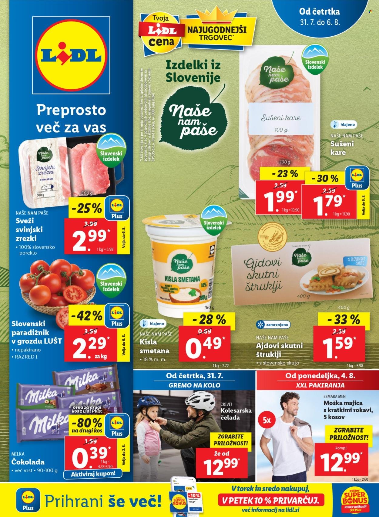 LIDL katalog - Od četrtka, 31. 7. 2025 (2025-07-31 - 2025-08-06)