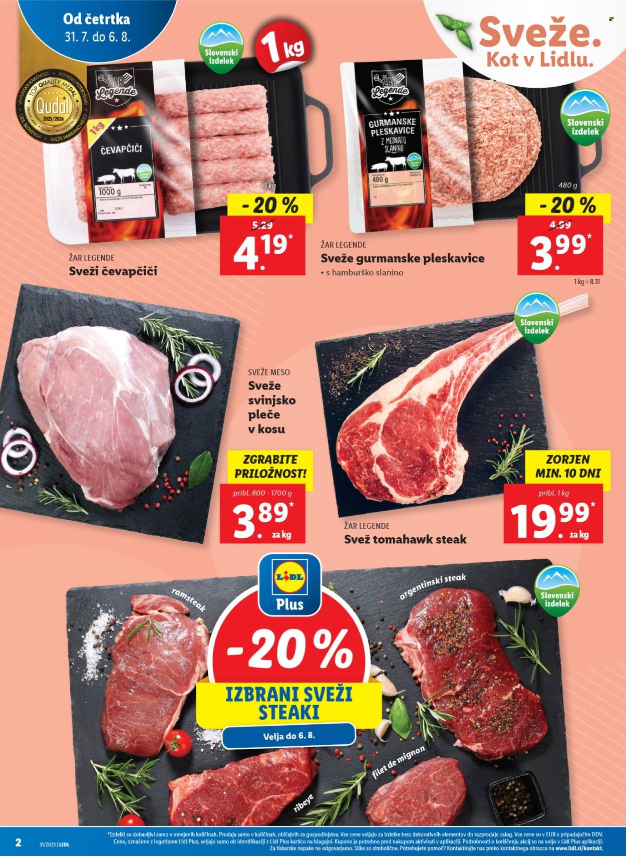 LIDL katalog - Od četrtka, 31. 7. 2025 (2025-07-31 - 2025-08-06)