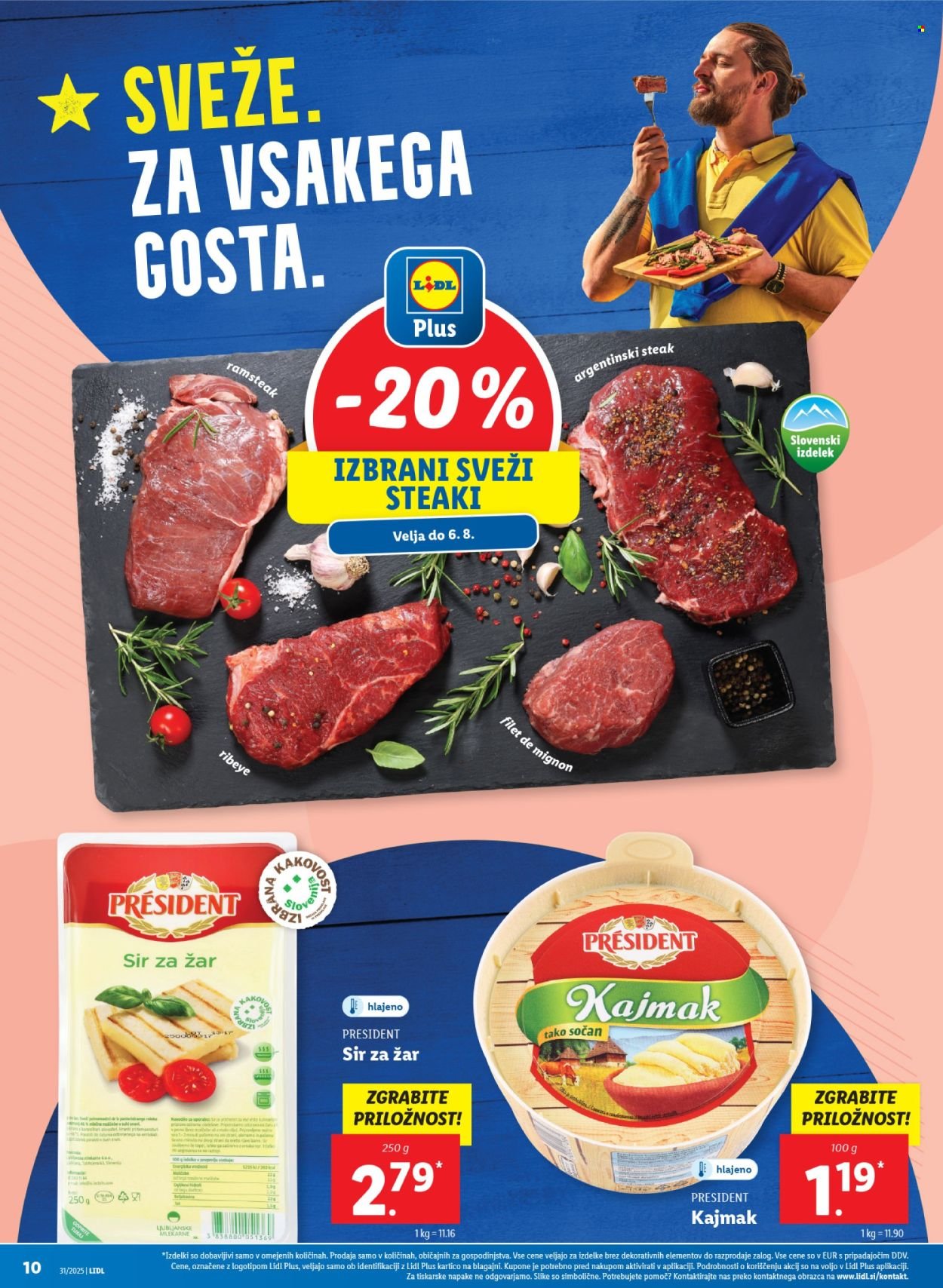 LIDL katalog - Od četrtka, 31. 7. 2025 (2025-07-31 - 2025-08-06)