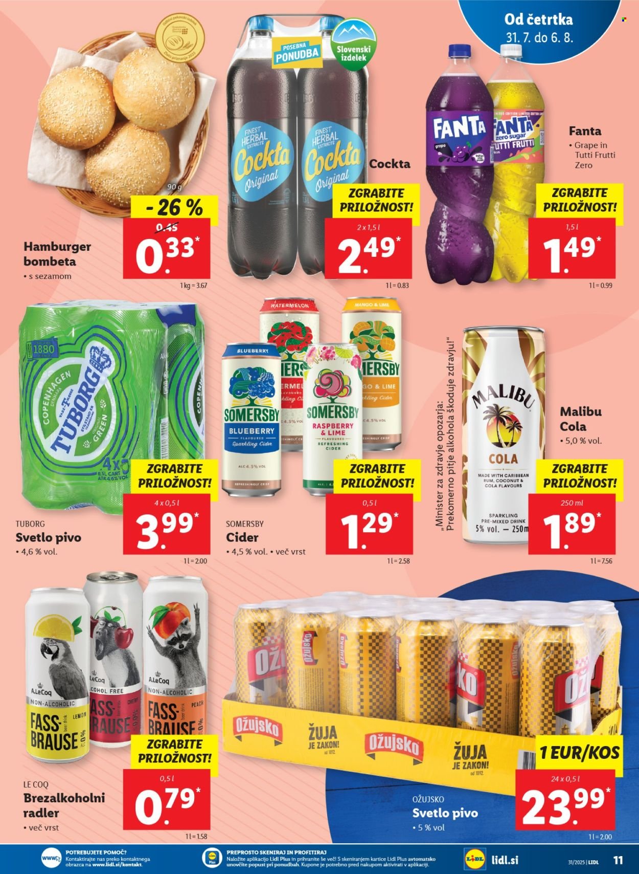 LIDL katalog - Od četrtka, 31. 7. 2025 (2025-07-31 - 2025-08-06)