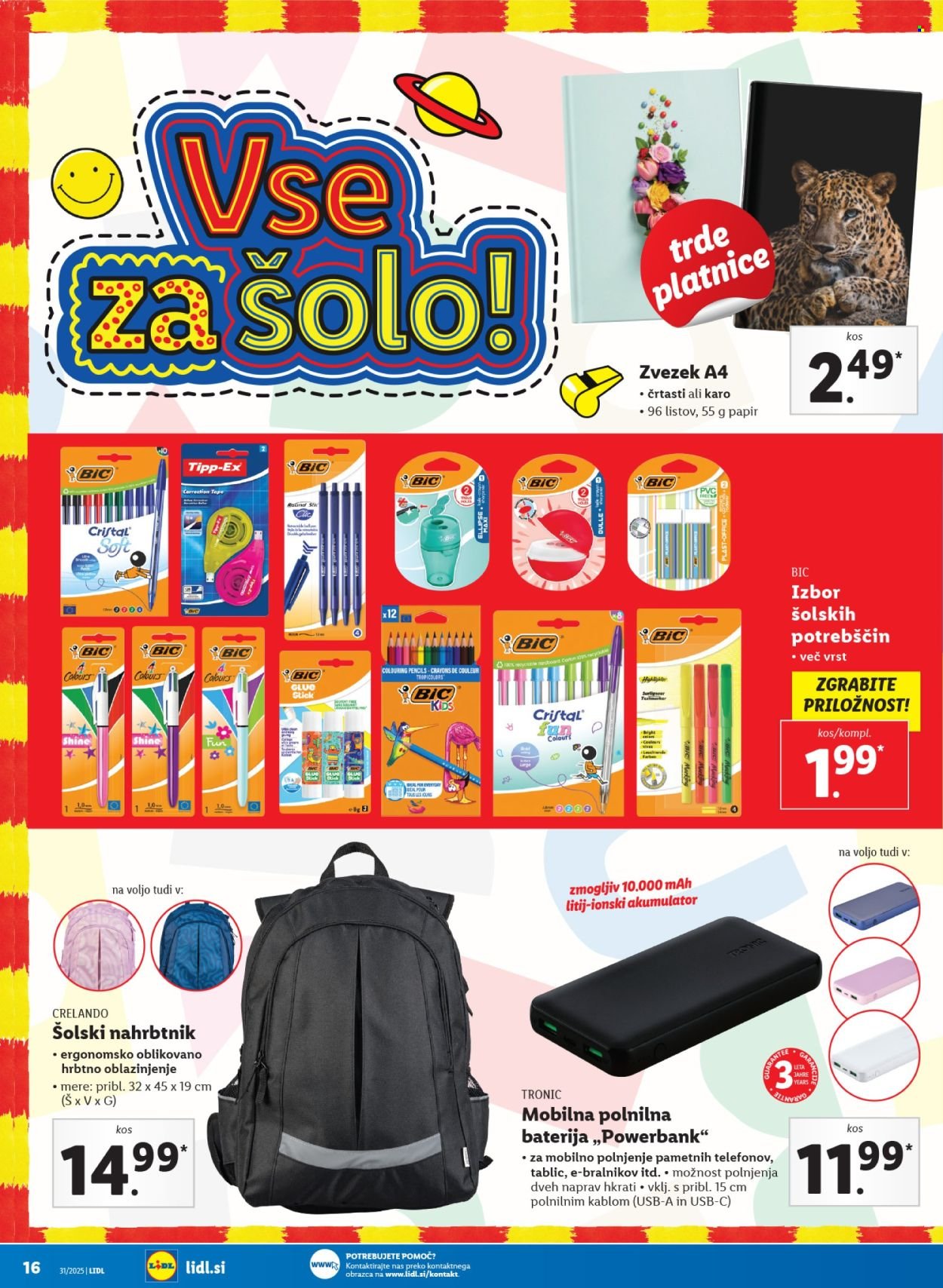 LIDL katalog - Od četrtka, 31. 7. 2025 (2025-07-31 - 2025-08-06)