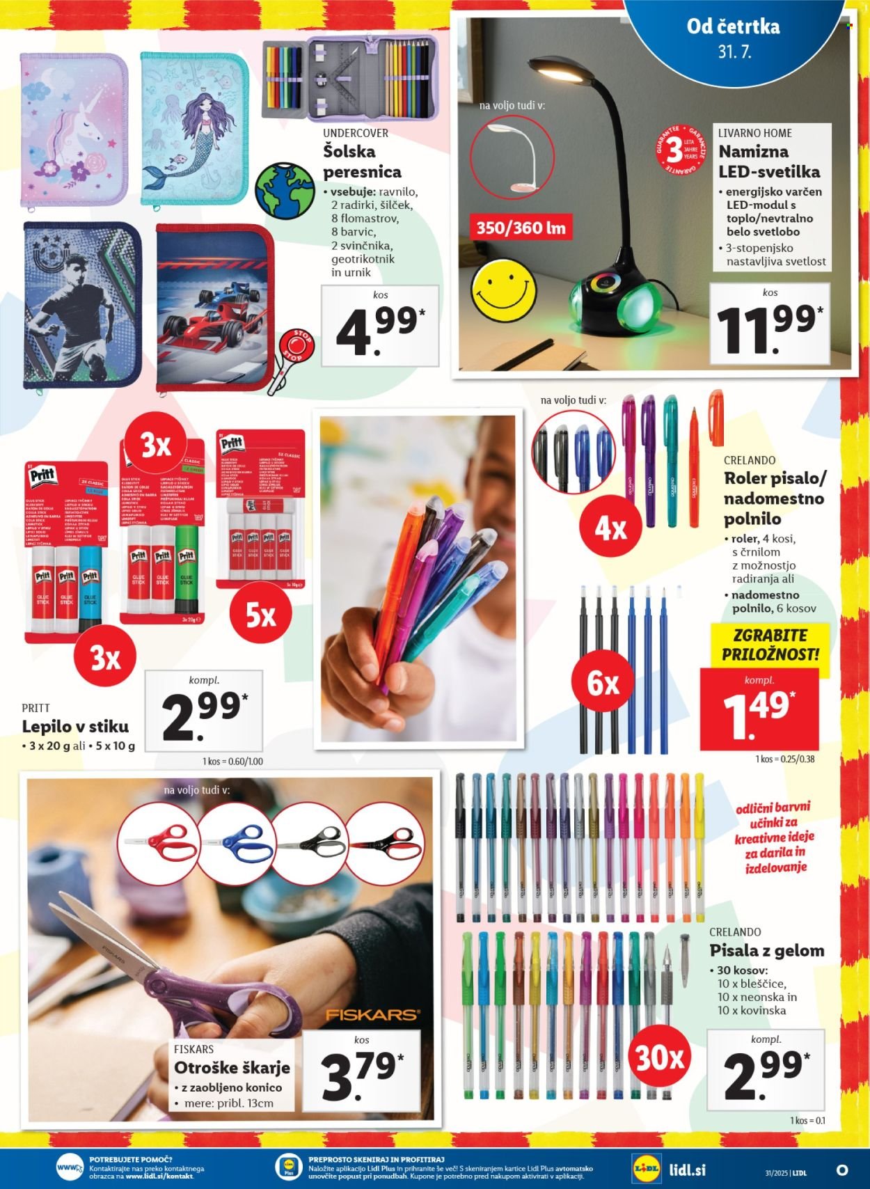 LIDL katalog - Od četrtka, 31. 7. 2025 (2025-07-31 - 2025-08-06)
