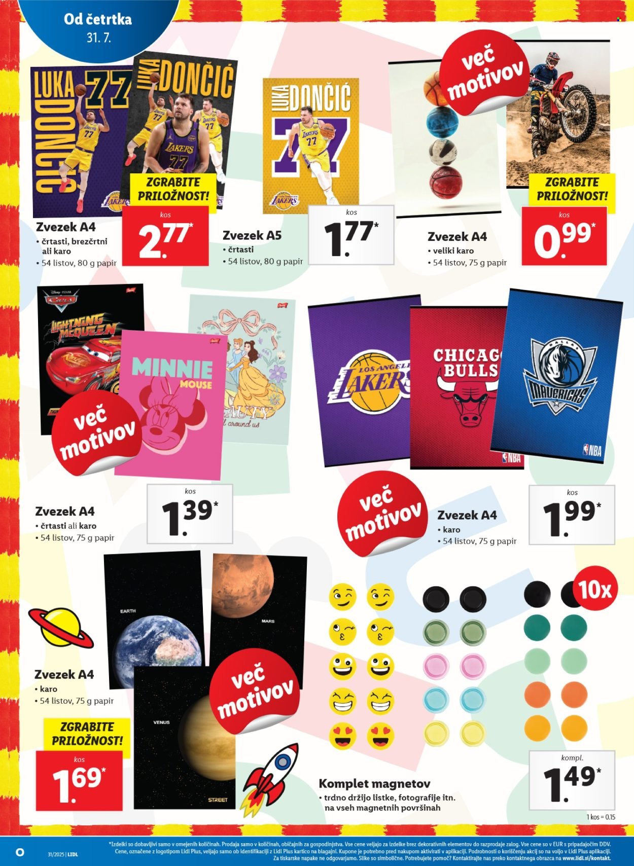 LIDL katalog - Od četrtka, 31. 7. 2025 (2025-07-31 - 2025-08-06)