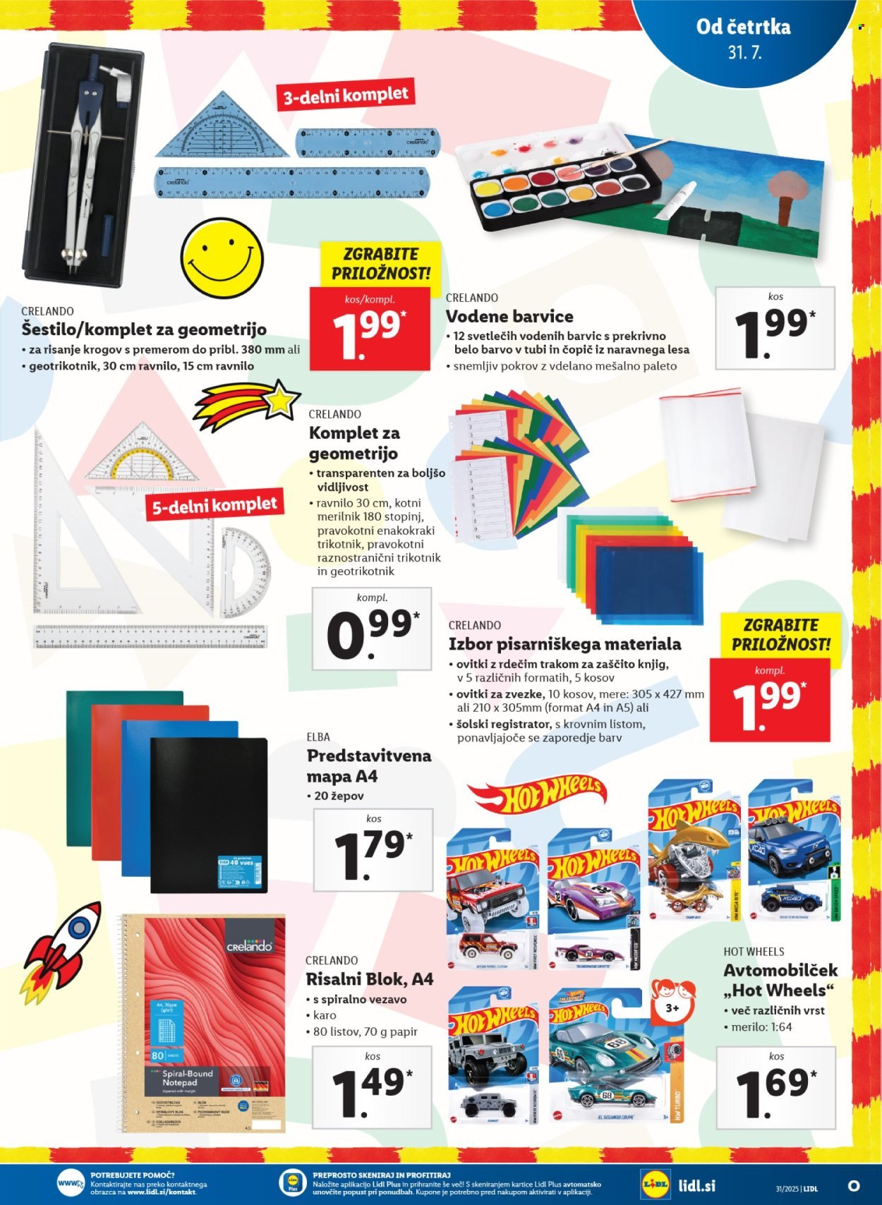 LIDL katalog - Od četrtka, 31. 7. 2025 (2025-07-31 - 2025-08-06)