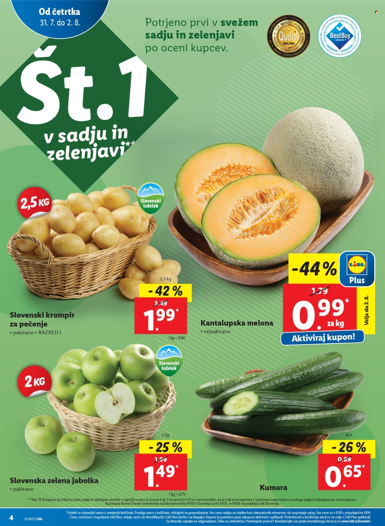 LIDL katalog - Od četrtka, 31. 7. 2025 (2025-07-31 - 2025-08-06)