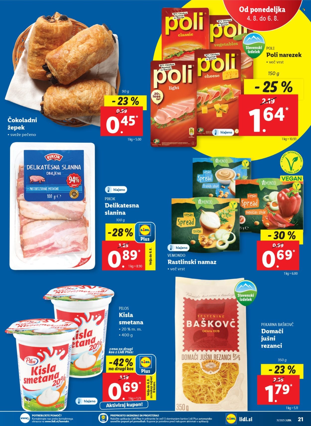 LIDL katalog - Od četrtka, 31. 7. 2025 (2025-07-31 - 2025-08-06)