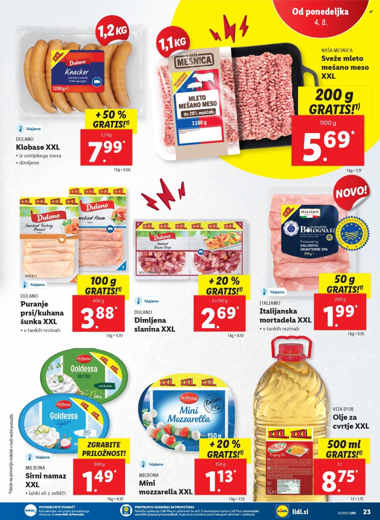 LIDL katalog - Od četrtka, 31. 7. 2025 (2025-07-31 - 2025-08-06)
