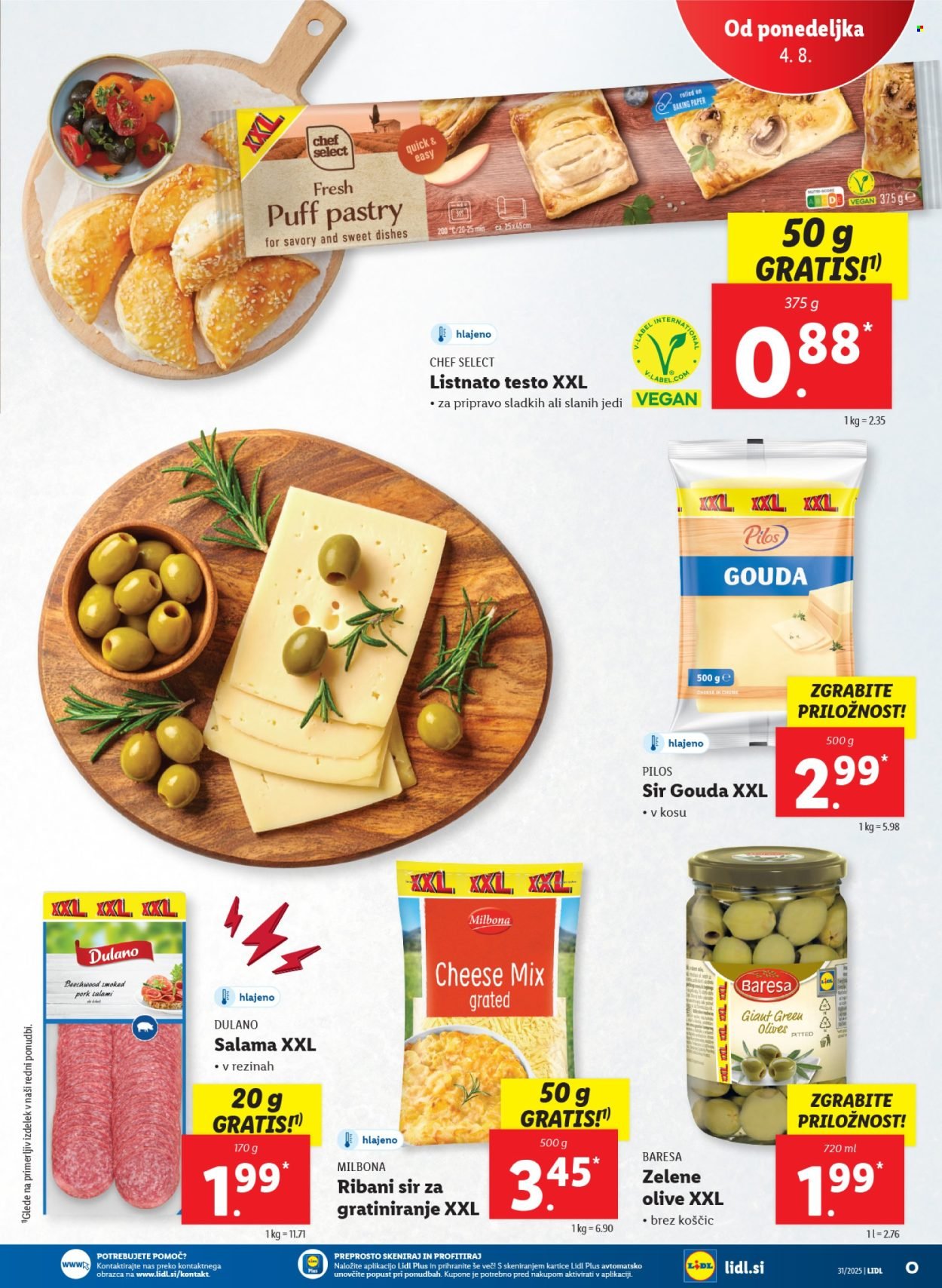 LIDL katalog - Od četrtka, 31. 7. 2025 (2025-07-31 - 2025-08-06)