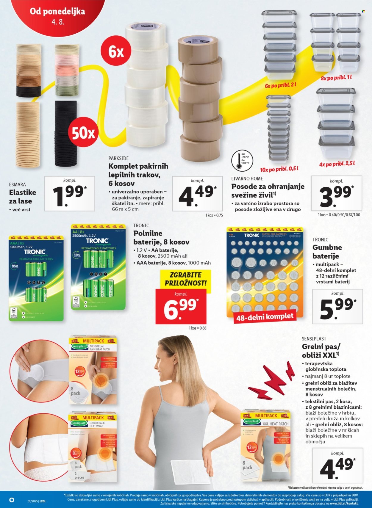 LIDL katalog - Od četrtka, 31. 7. 2025 (2025-07-31 - 2025-08-06)
