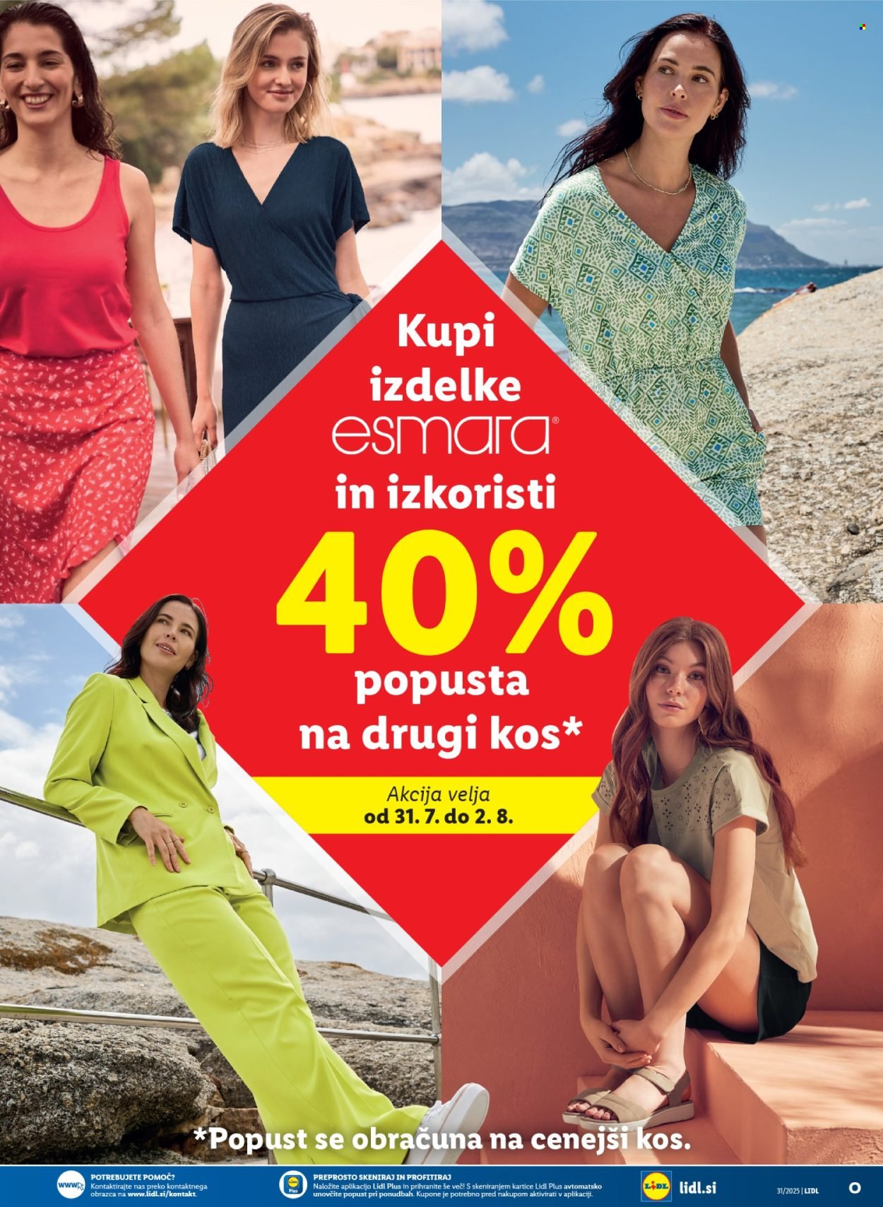 LIDL katalog - Od četrtka, 31. 7. 2025 (2025-07-31 - 2025-08-06)