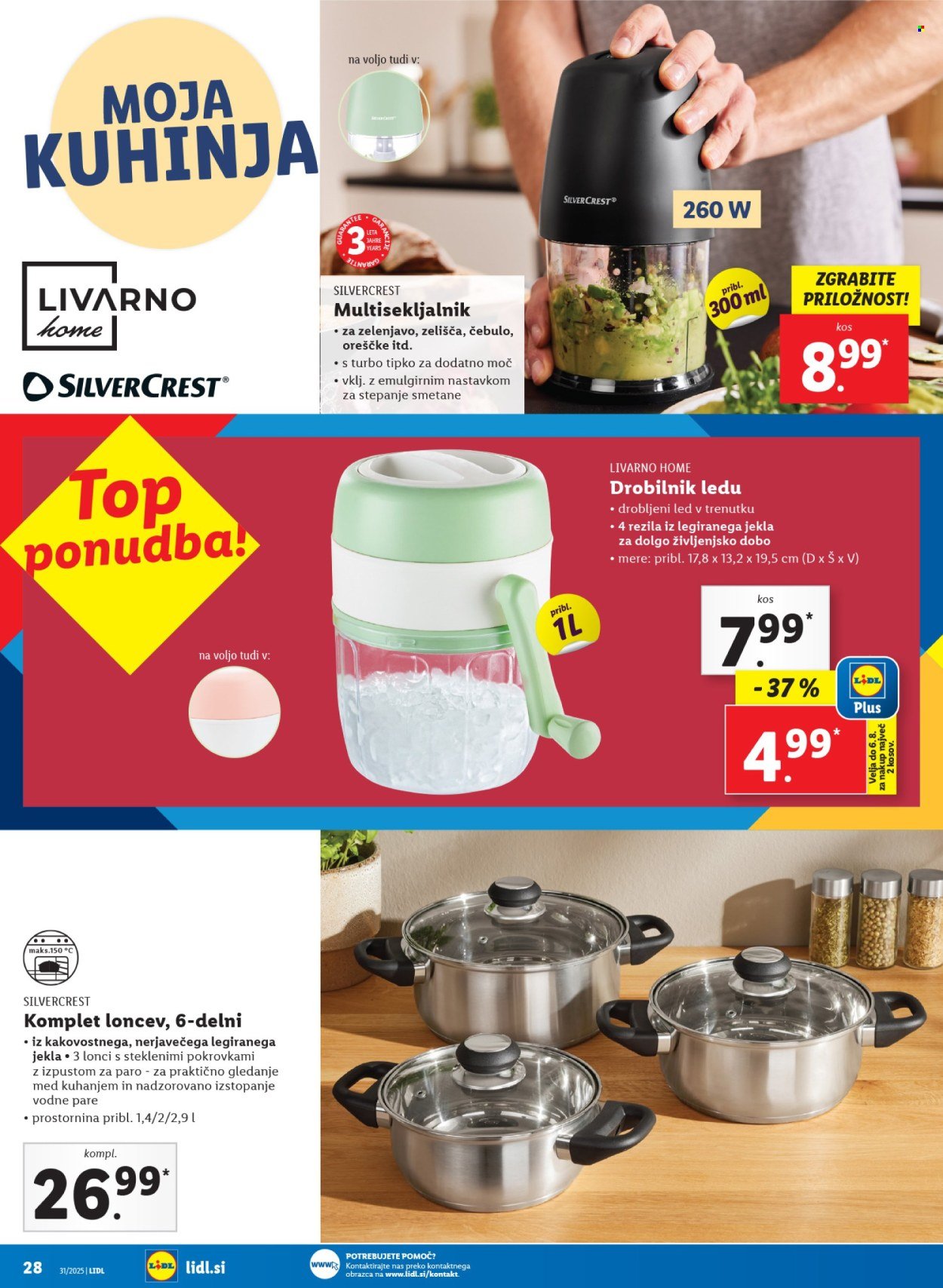LIDL katalog - Od četrtka, 31. 7. 2025 (2025-07-31 - 2025-08-06)
