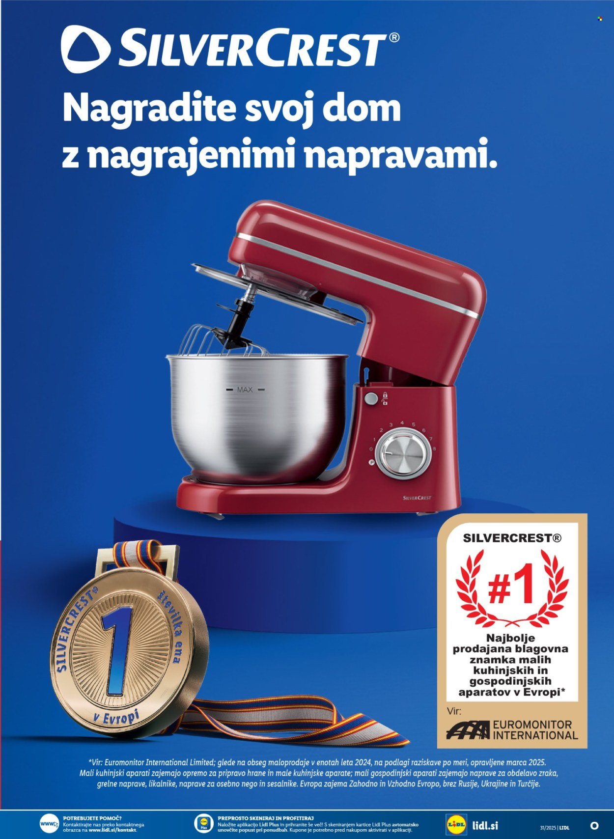 LIDL katalog - Od četrtka, 31. 7. 2025 (2025-07-31 - 2025-08-06)