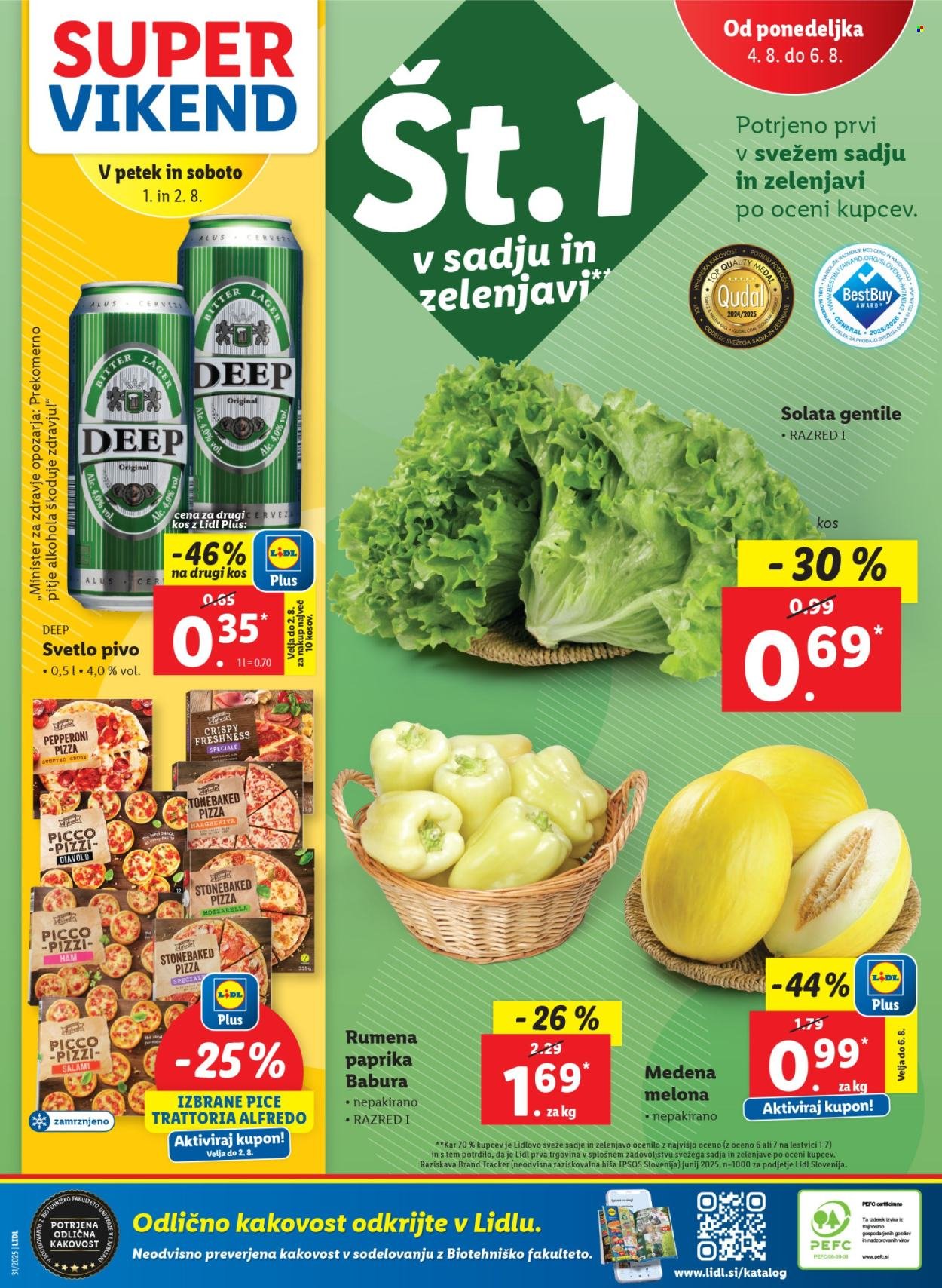 LIDL katalog - Od četrtka, 31. 7. 2025 (2025-07-31 - 2025-08-06)