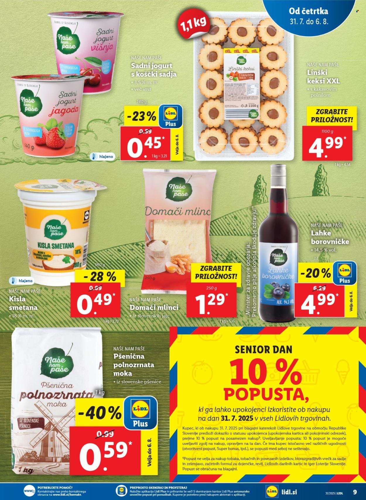 LIDL katalog - Od četrtka, 31. 7. 2025 (2025-07-31 - 2025-08-06)