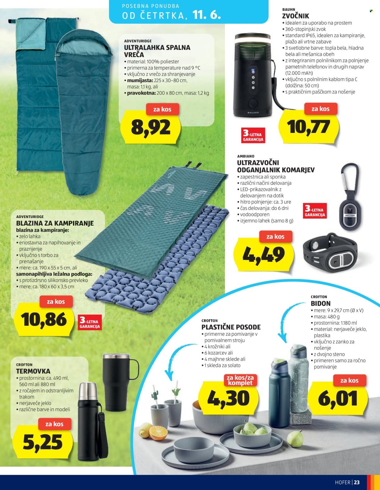 HOFER katalog - Od srede, 3. 6. 2026