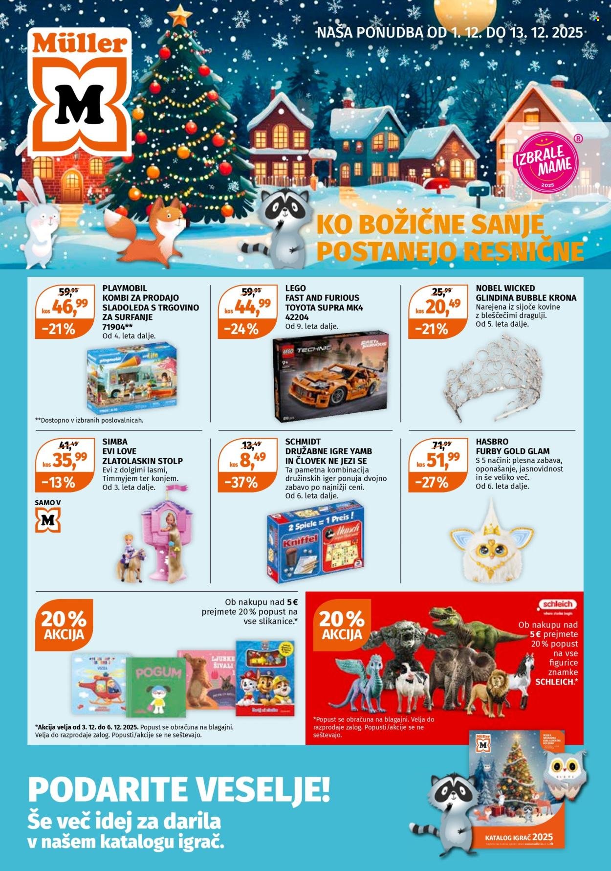 MÜLLER katalog - Ko božične sanje postanejo resnične (2025-12-01 - 2025-12-13)