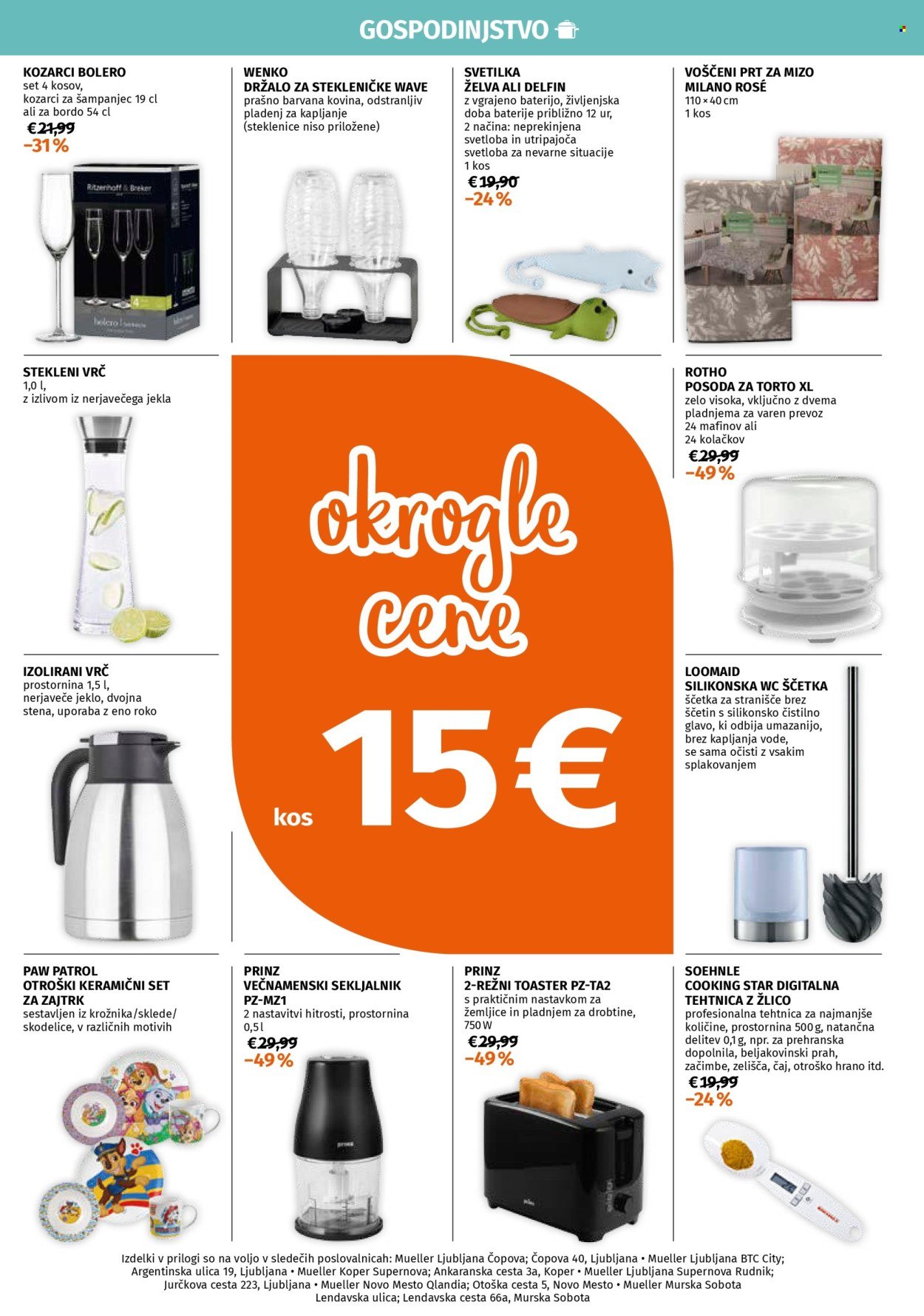 MÜLLER katalog - Ponudba gospodinjskih izdelkov (2026-01-05 - 2026-01-10)