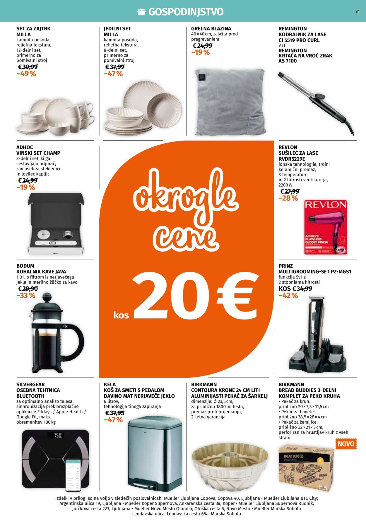 MÜLLER katalog - Ponudba gospodinjskih izdelkov (2026-01-05 - 2026-01-10)