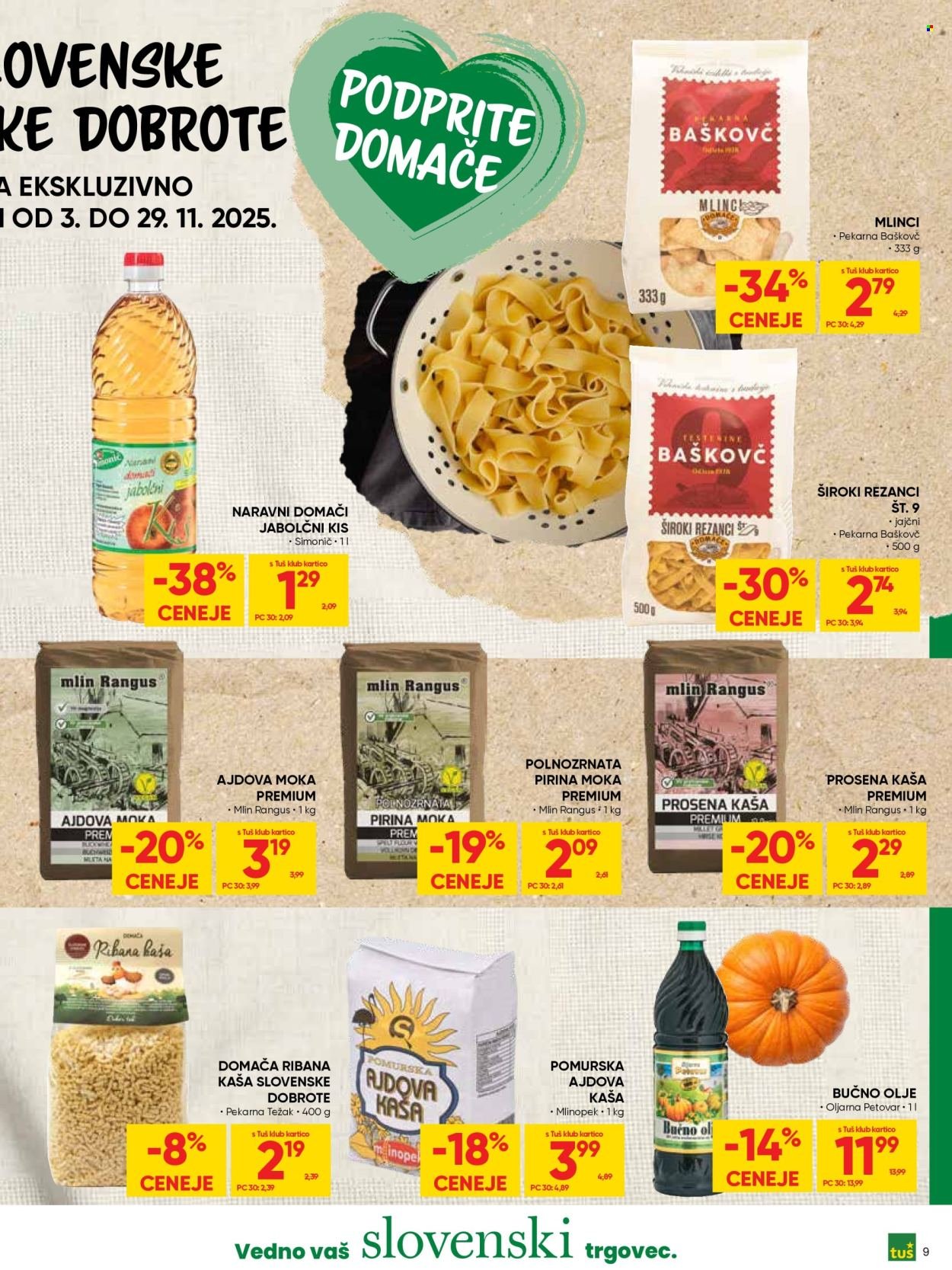 TUŠ katalog - SLOVENSKE DOBROTE (2025-11-19 - 2025-12-02)