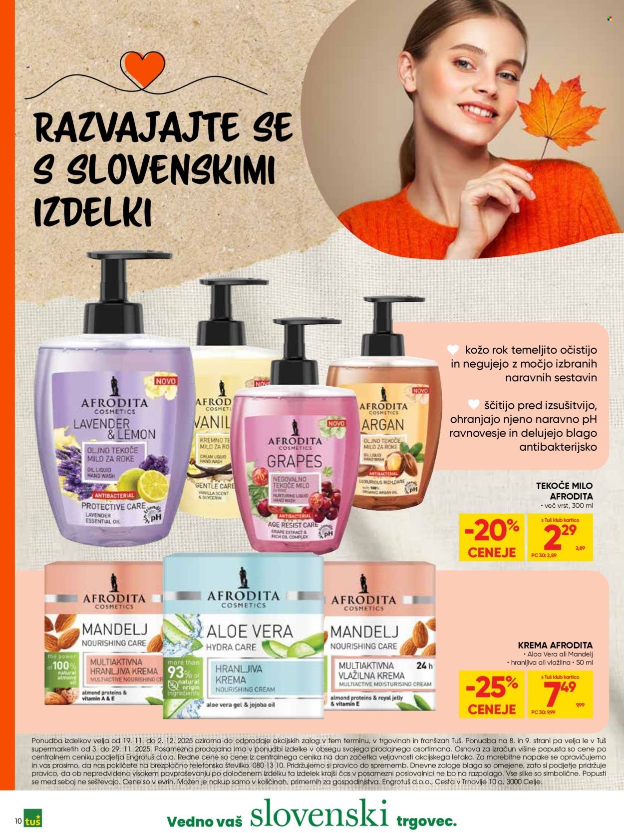 TUŠ katalog - SLOVENSKE DOBROTE (2025-11-19 - 2025-12-02)