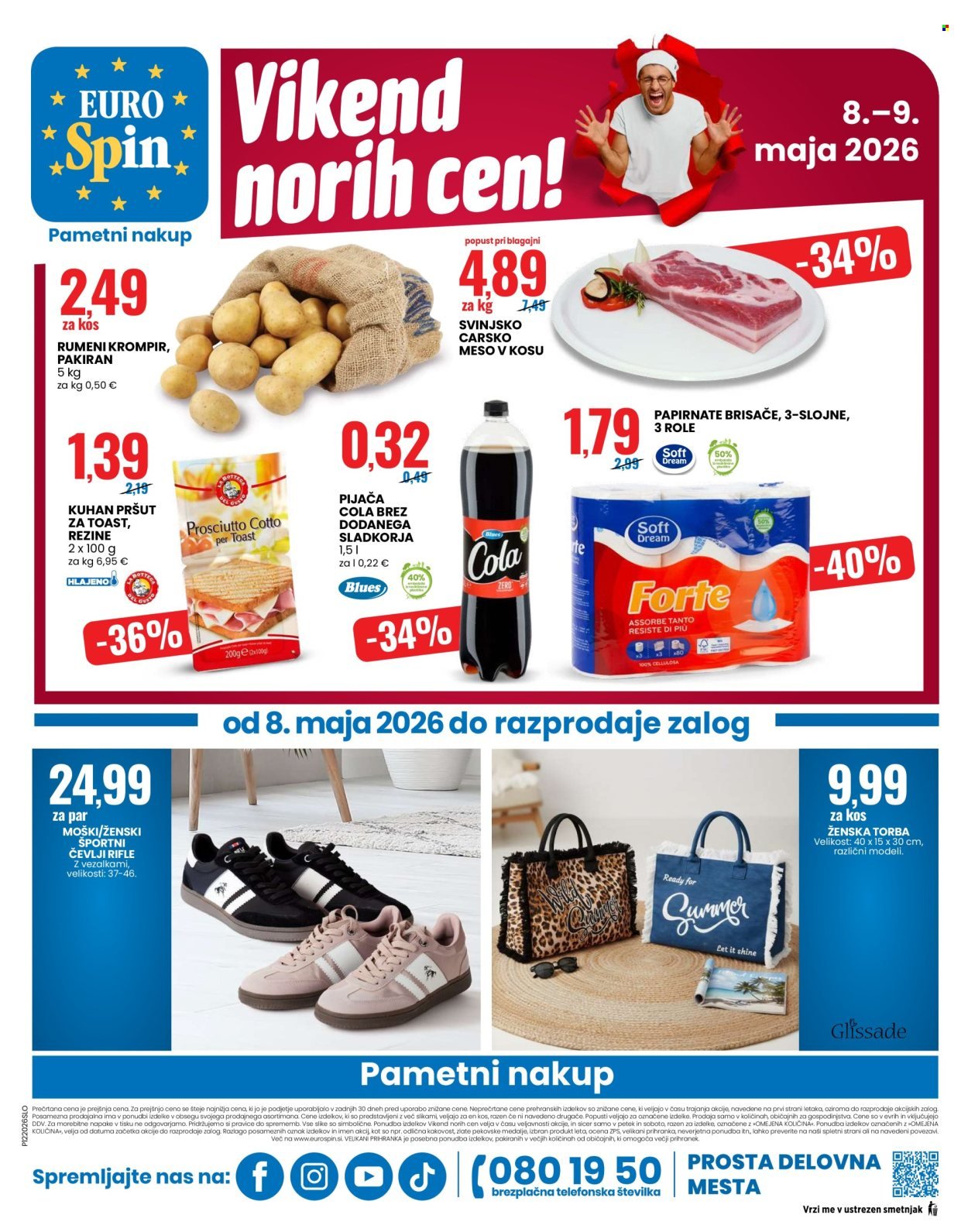 EUROSPIN katalog - SELF + SPECIALE SLOVENIA + AE SENZA LATTOSIO/BIO (2026-05-07 - 2026-05-13)