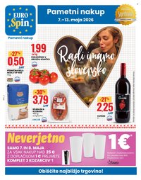 EUROSPIN katalog - SELF + SPECIALE SLOVENIA + AE SENZA LATTOSIO/BIO (2026-05-07 - 2026-05-13)