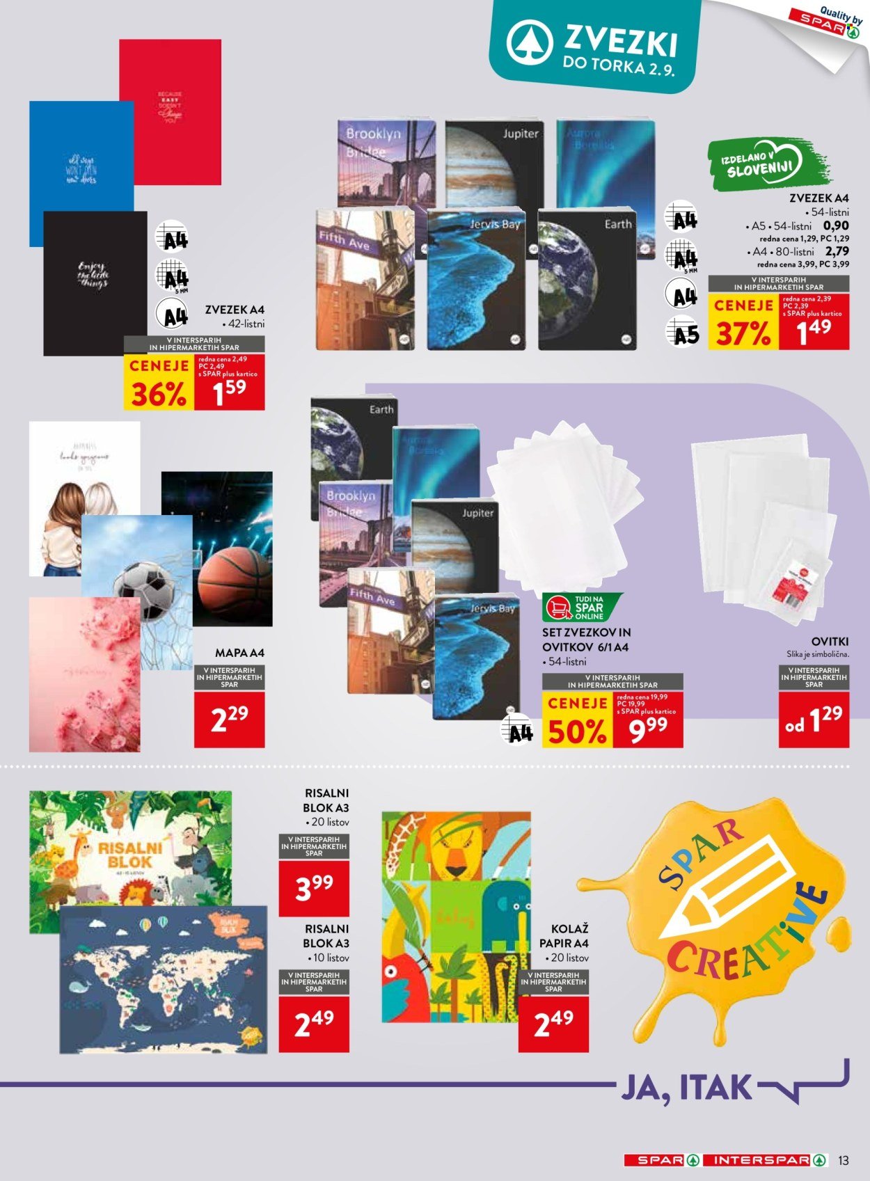 SPAR katalog - Katalog Gremo v šolo 2025 (2025-07-30 - 2025-09-02)