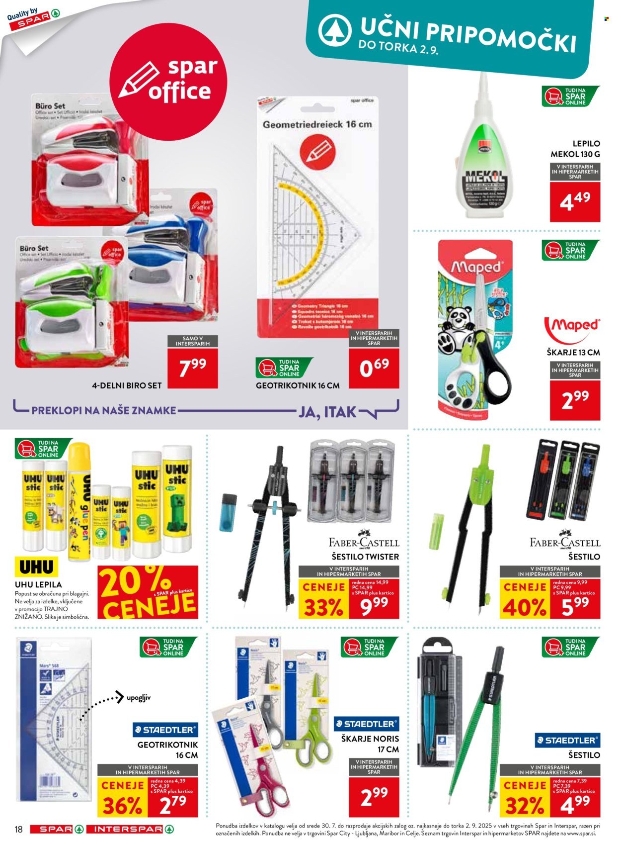 SPAR katalog - Katalog Gremo v šolo 2025 (2025-07-30 - 2025-09-02)