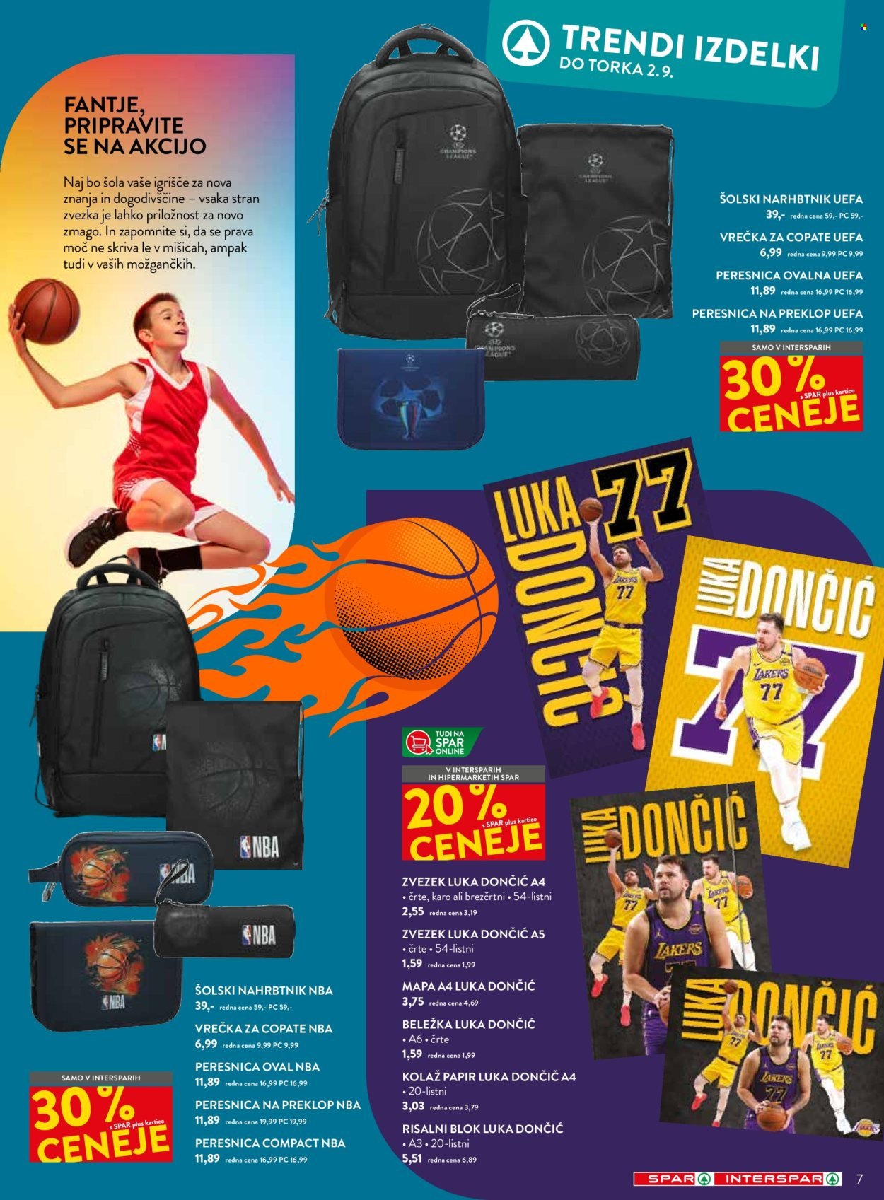 SPAR katalog - Katalog Gremo v šolo 2025 (2025-07-30 - 2025-09-02)